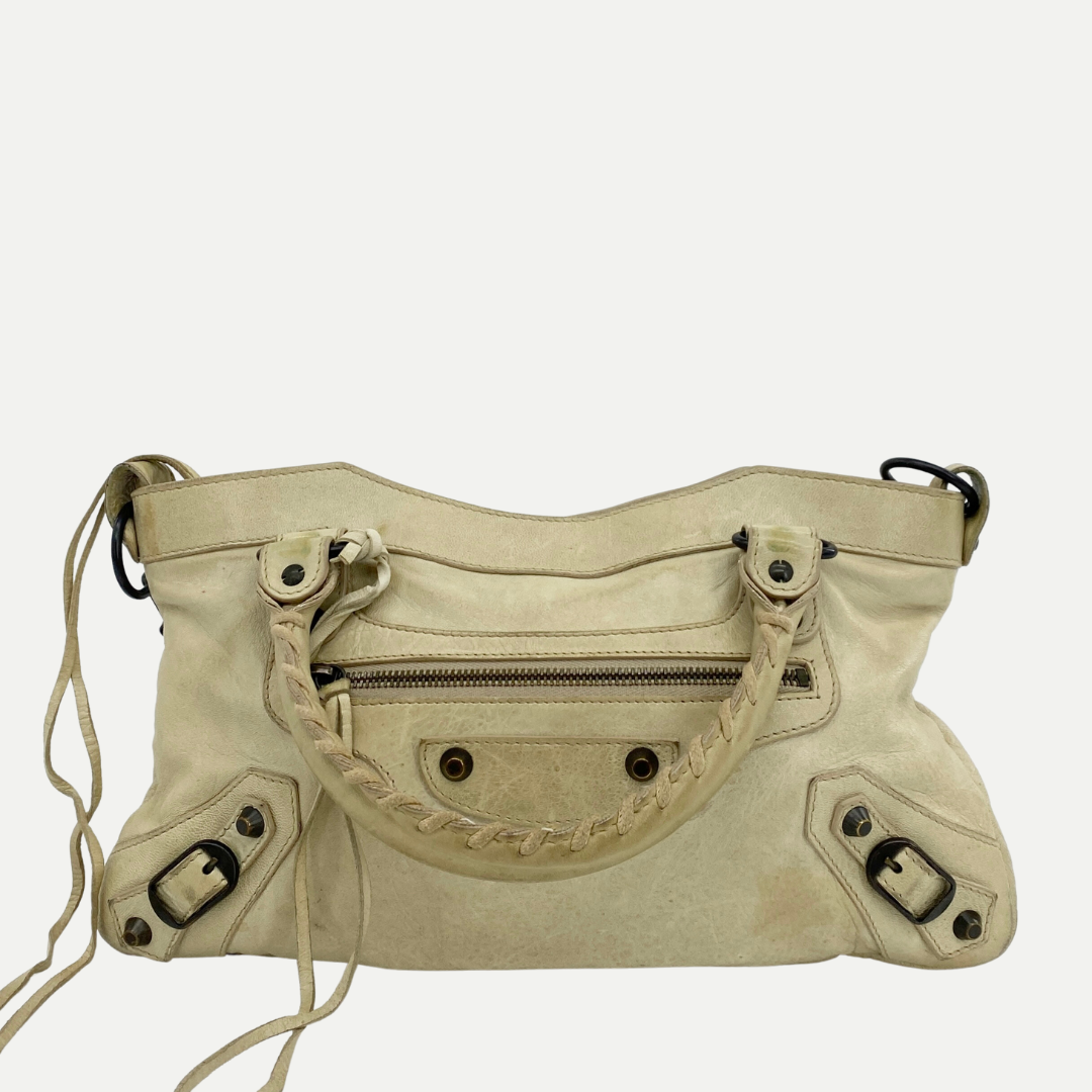 The First Shoulder Bag Beige