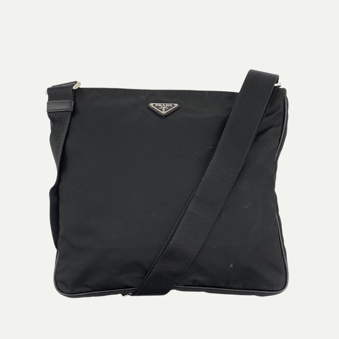 Nylon Crossbody Black