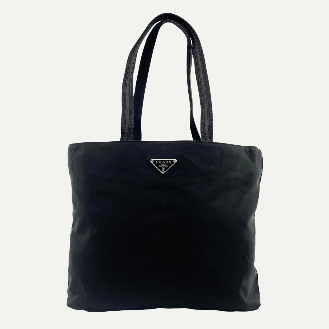 Nylon Tote Black