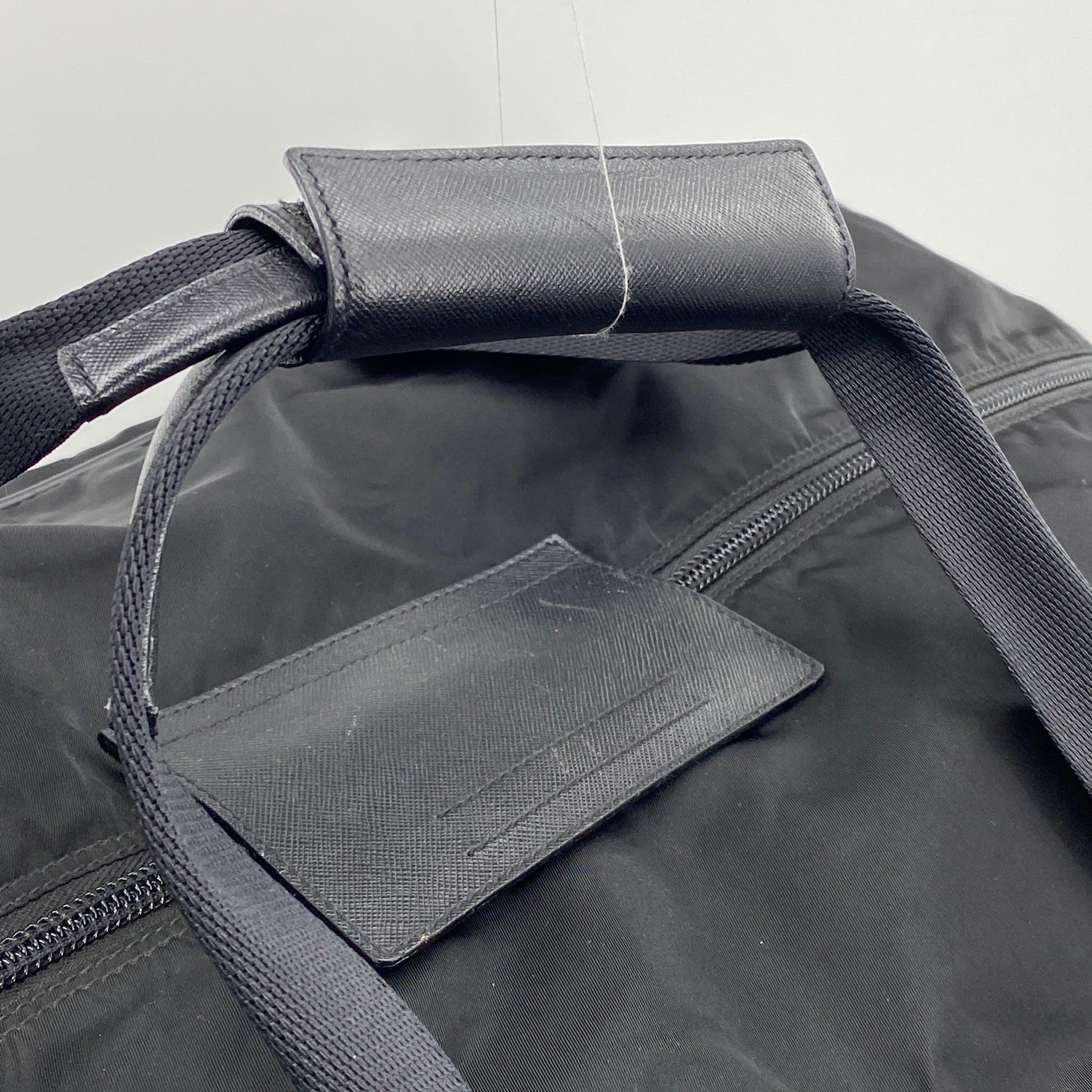 Nylon Boston Travel Bag Black - Vintage Luxuries