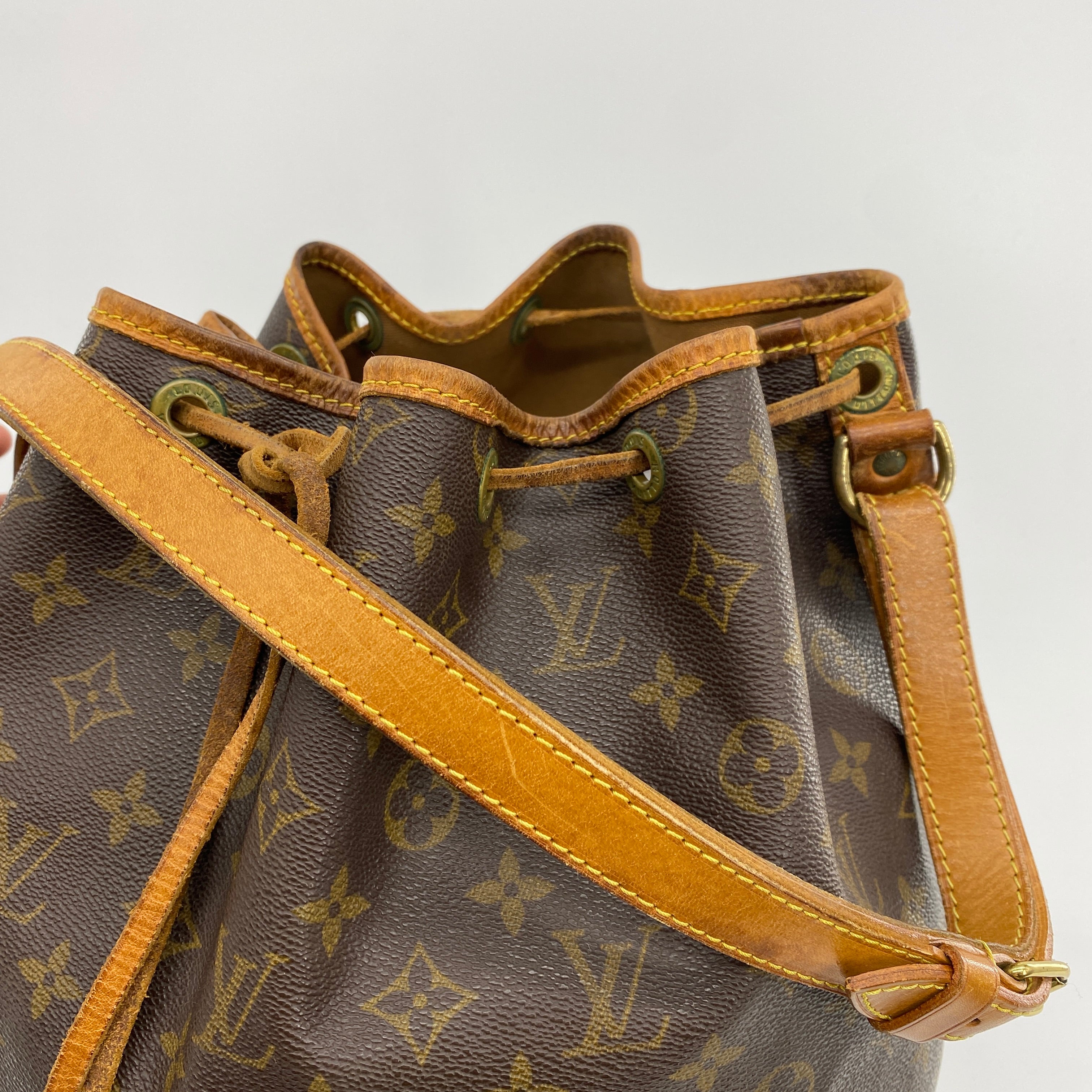 Noe Monogram Canvas Bag