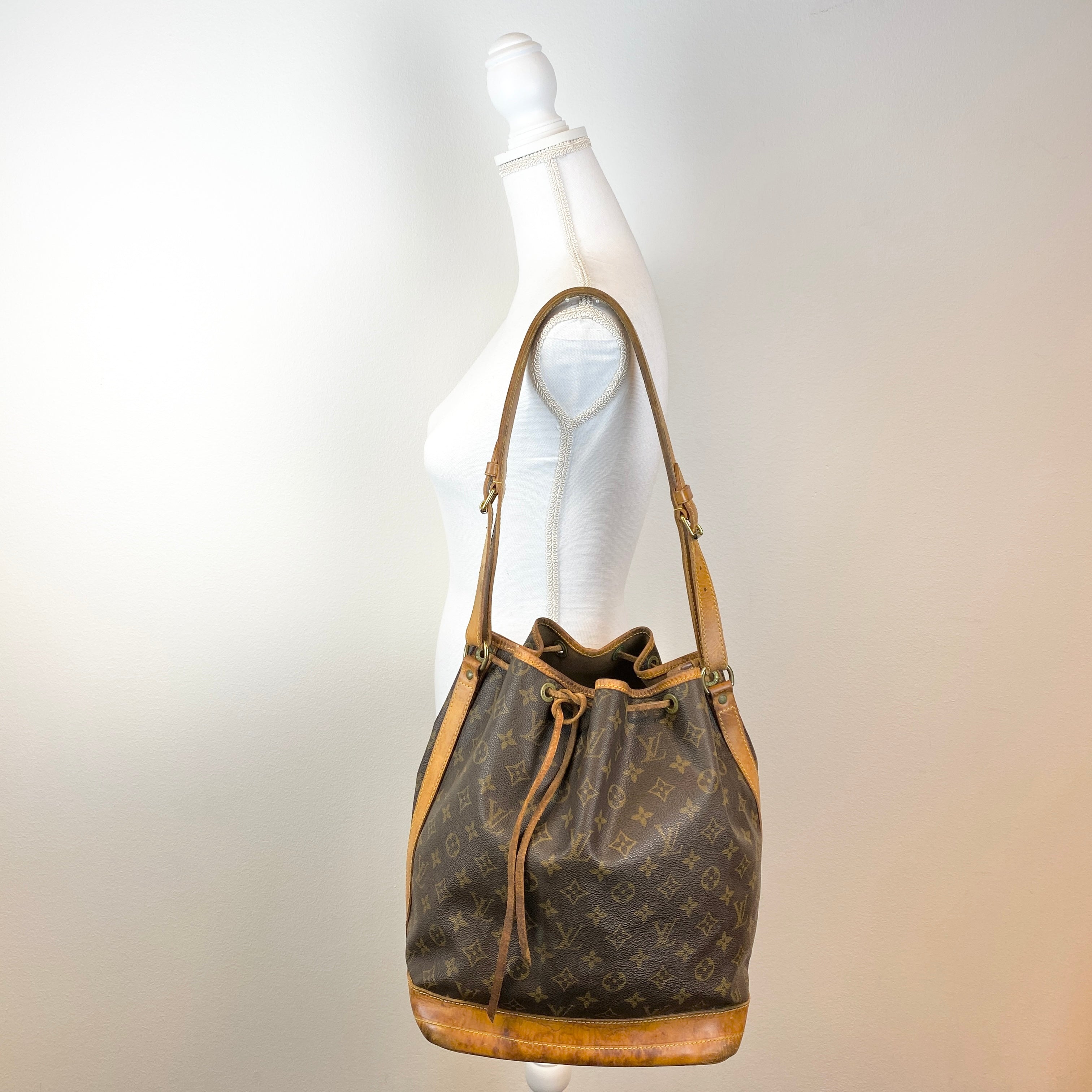 Noe Monogram Canvas Bag