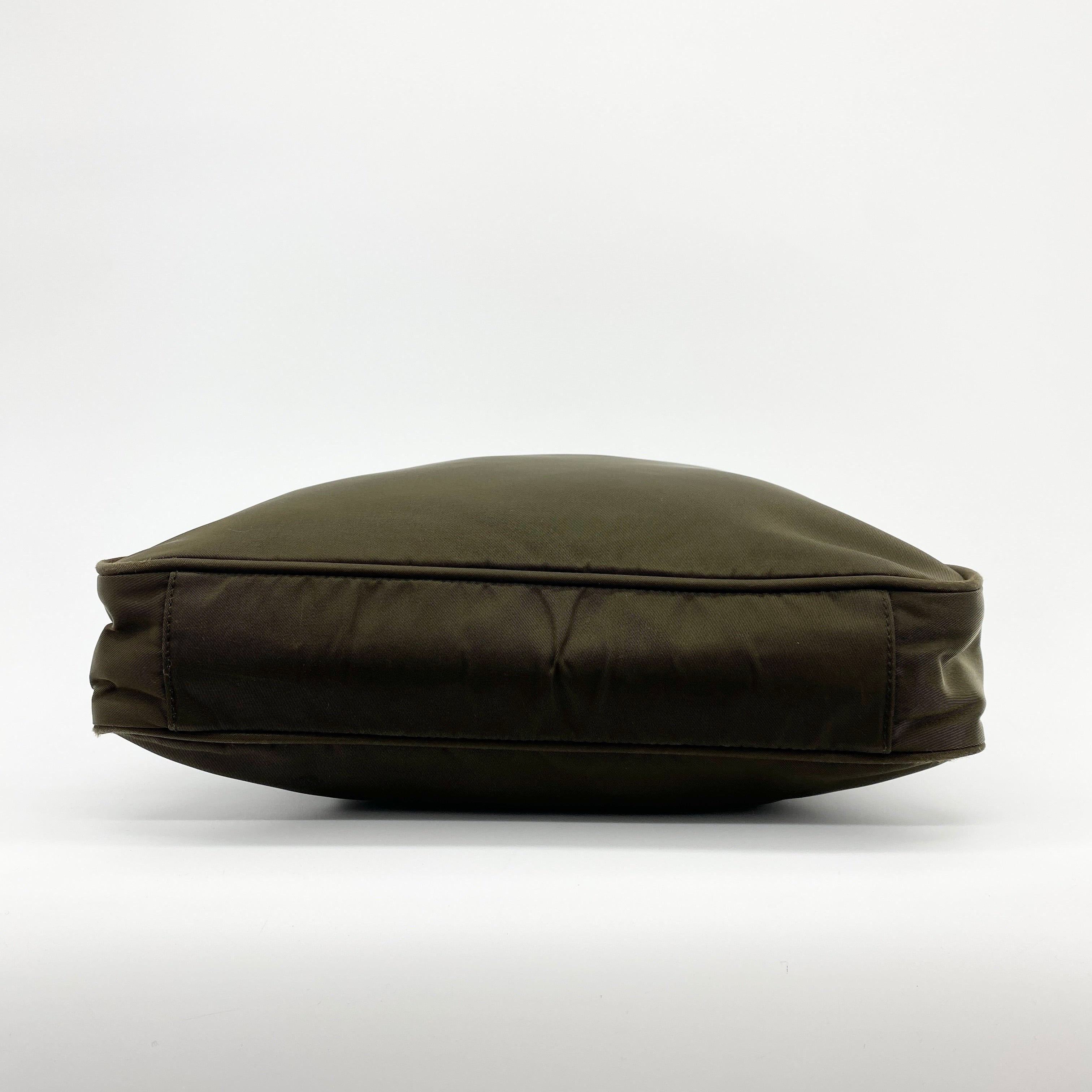Nylon Tote Olive Brown - Vintage Luxuries