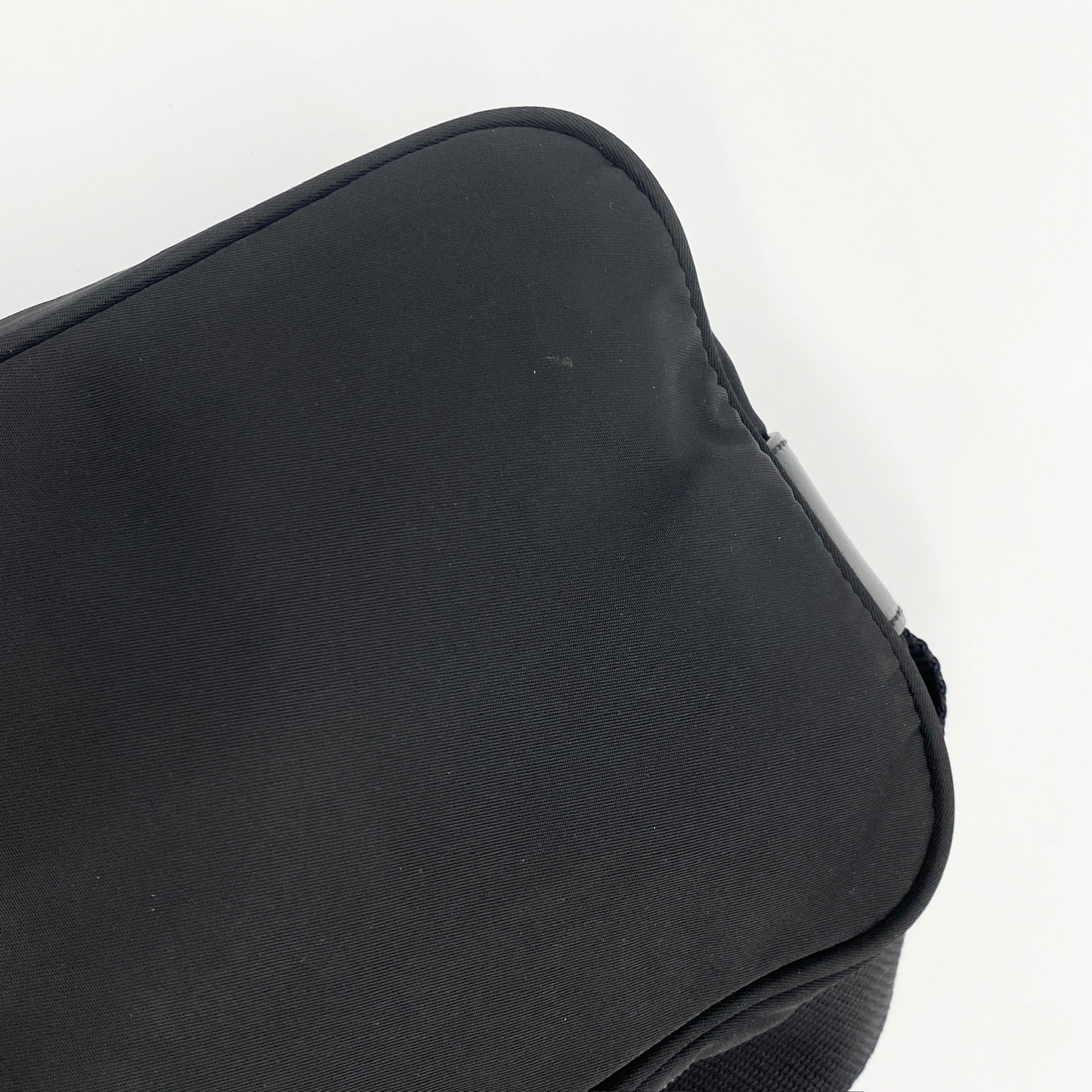 Nylon Camera Crossbody Small Black