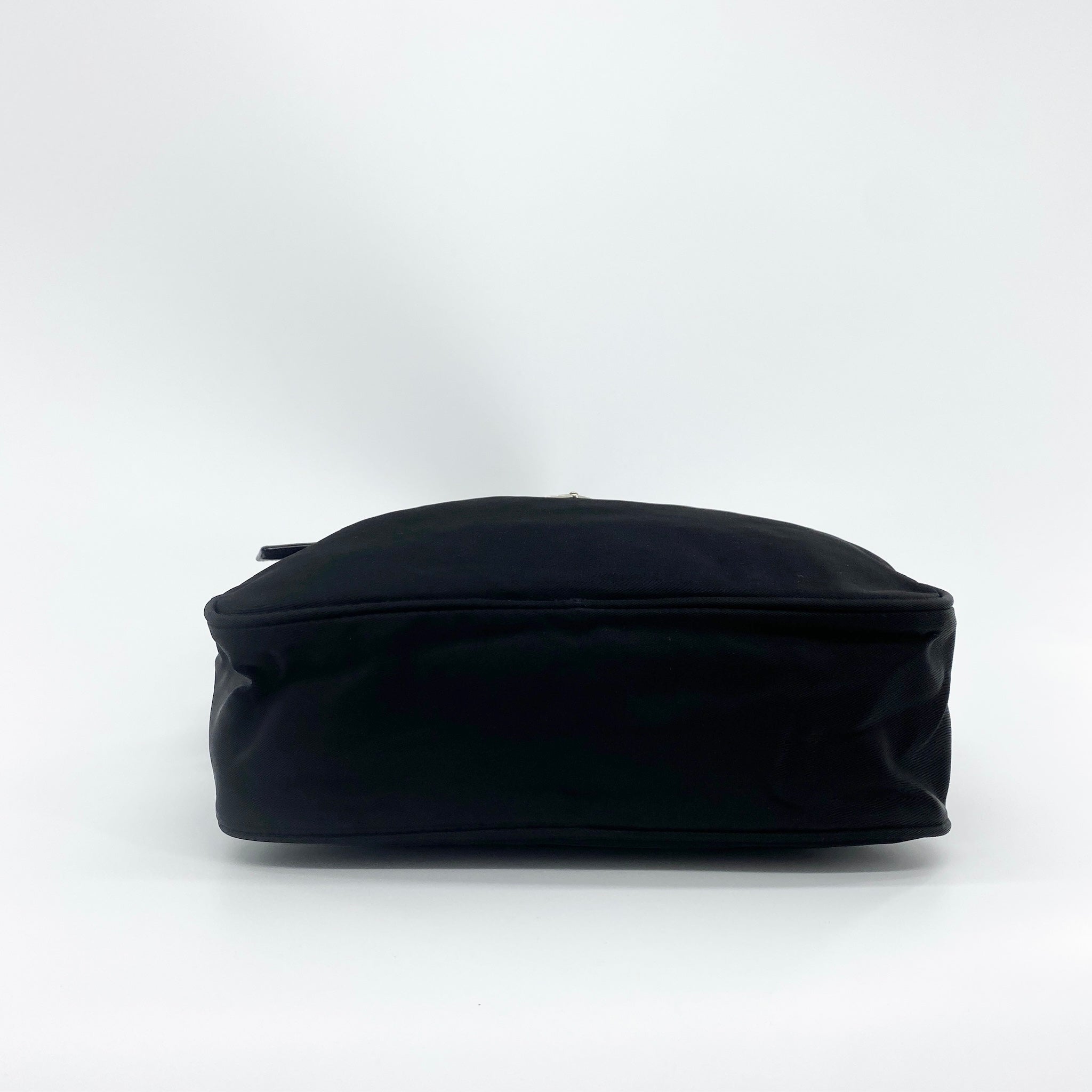 Nylon Camera Crossbody Small Black