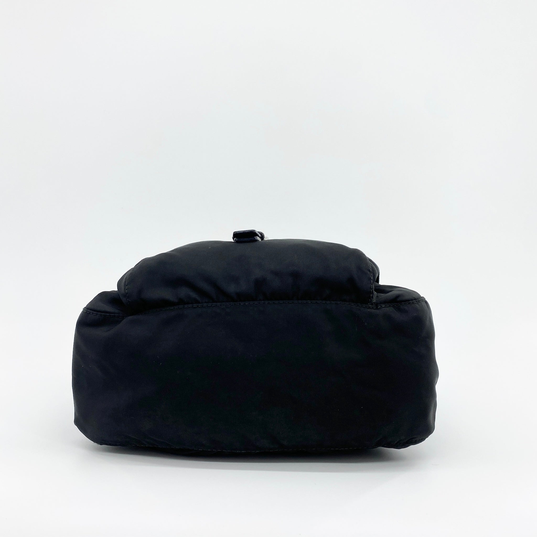 Nylon Messenger Small Crossbody Black - Vintage Luxuries