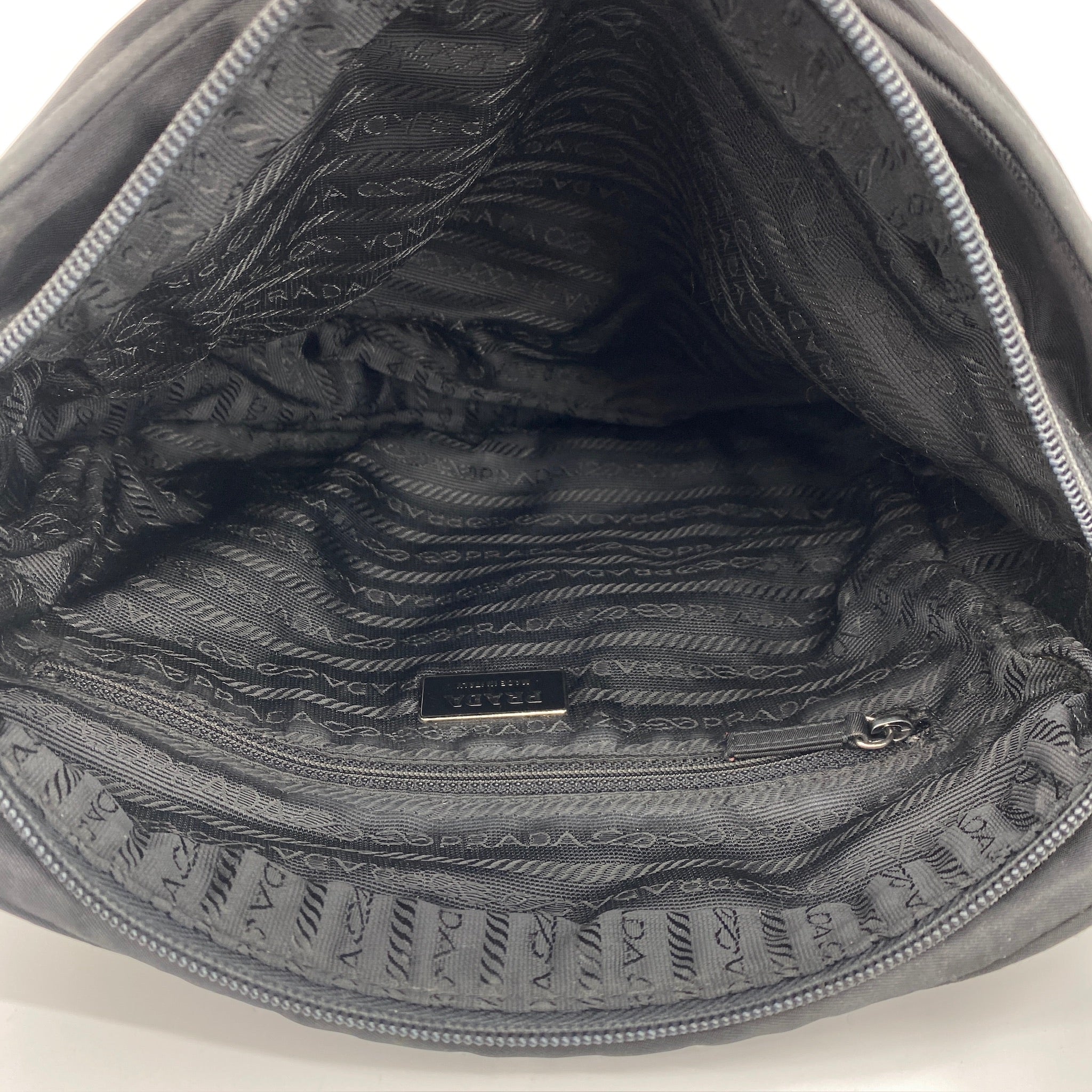 Nylon Camera Crossbody Black