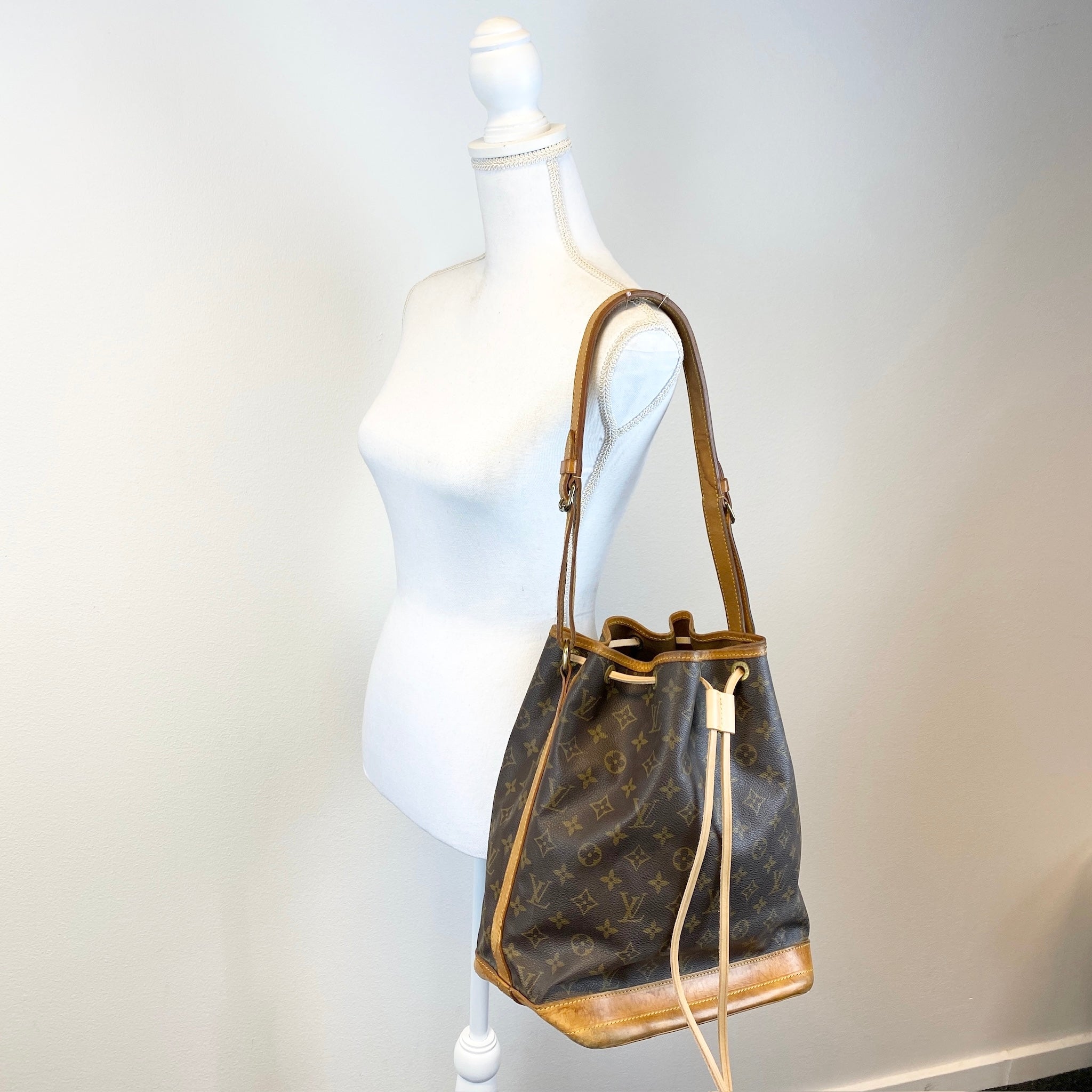 Noe Monogram Canvas Bag