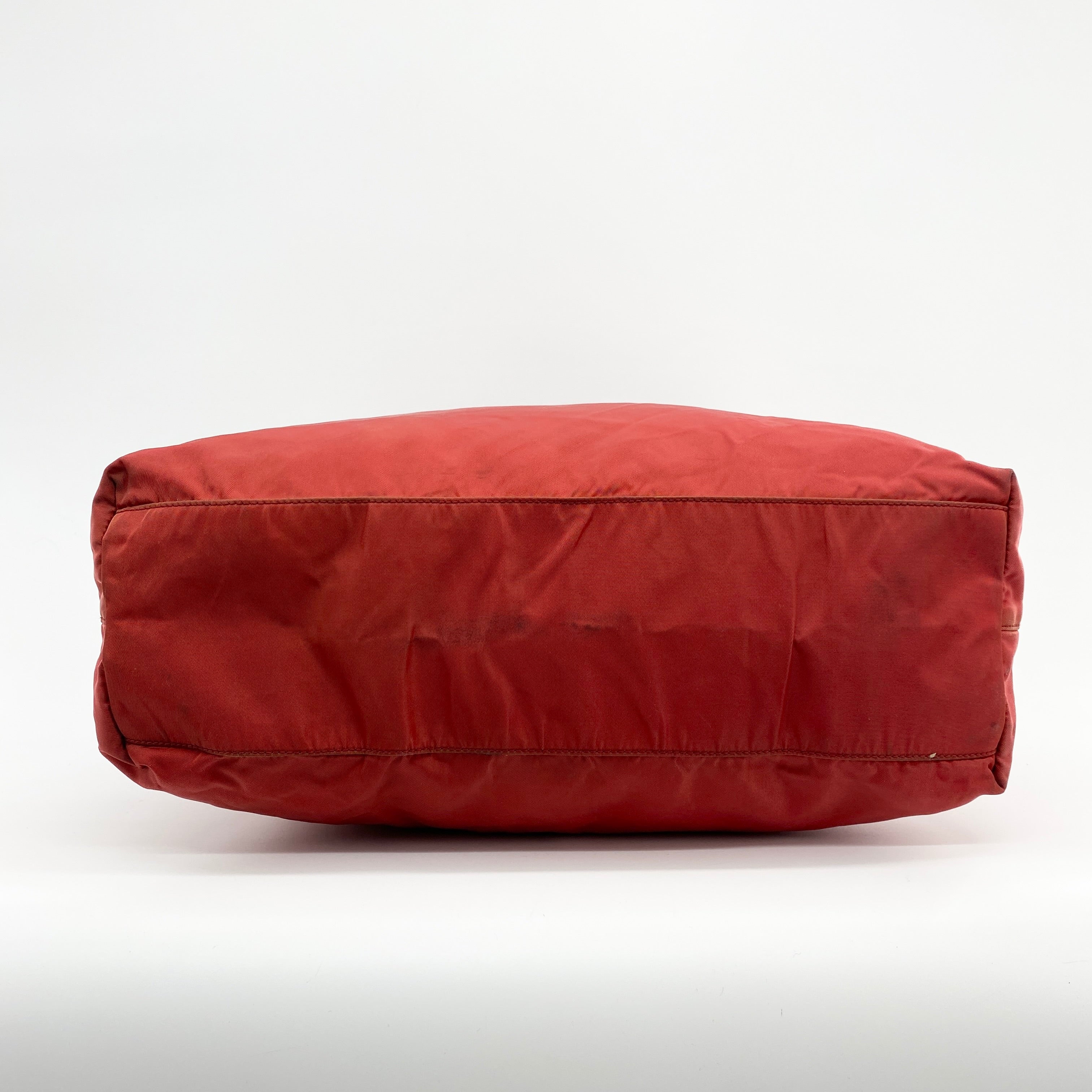 Nylon Tote Red - Vintage Luxuries