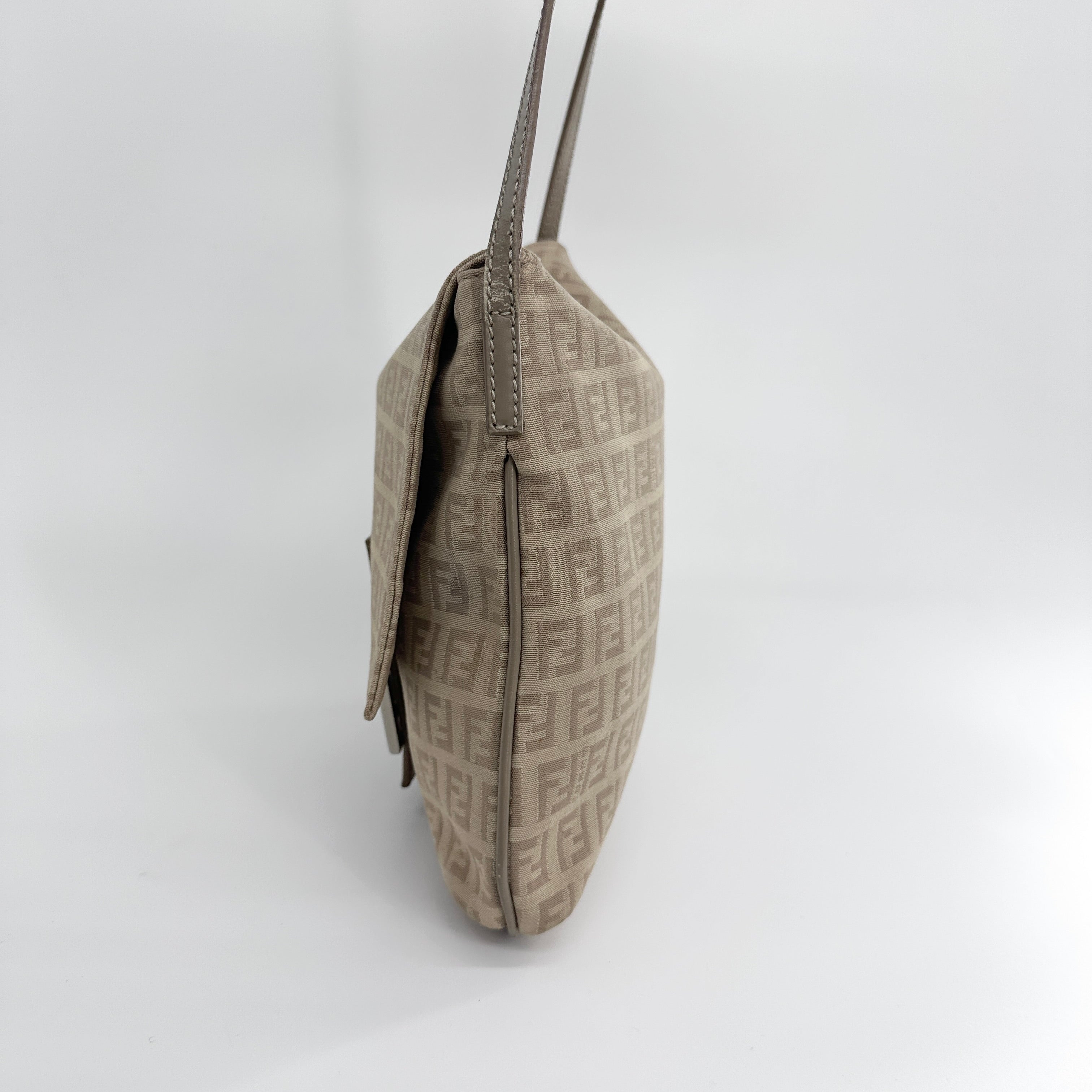 Zucca Monogram Crossbody Bag Beige
