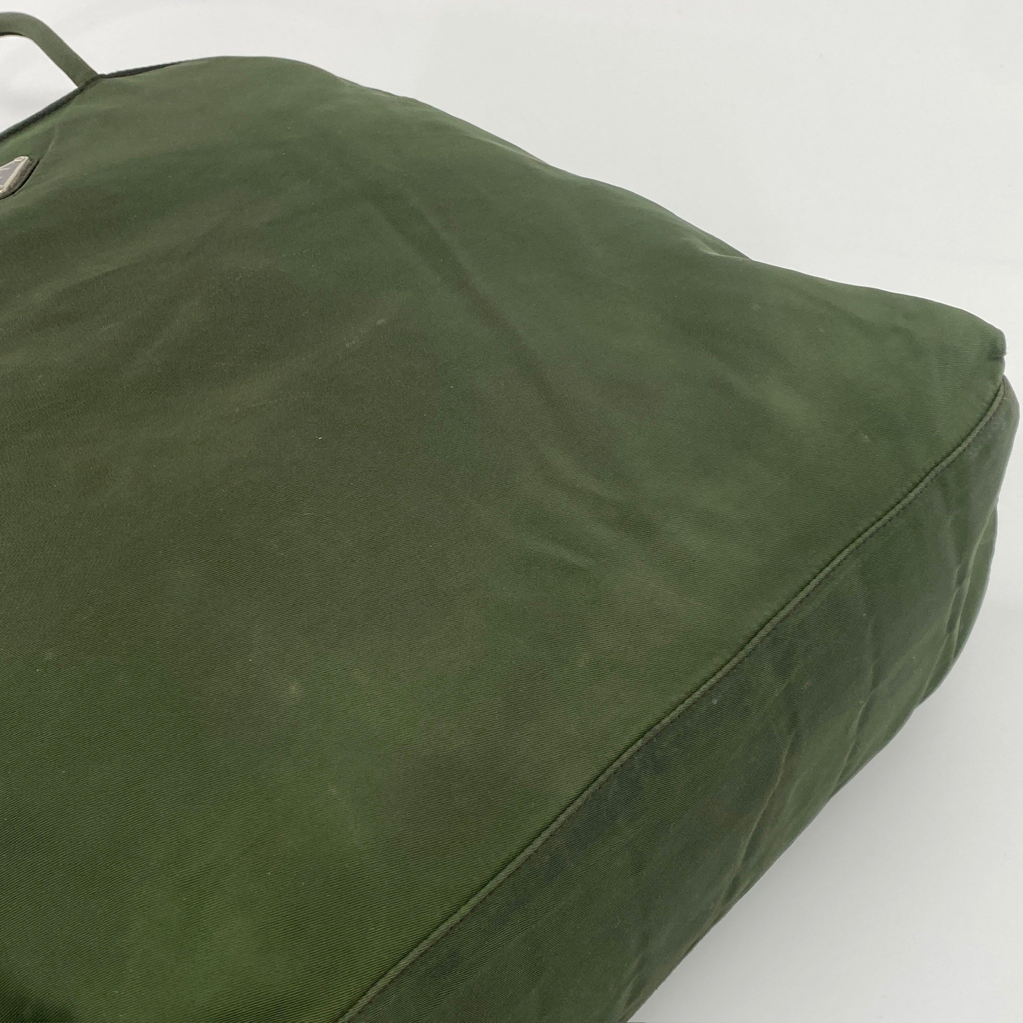Nylon Tote Green