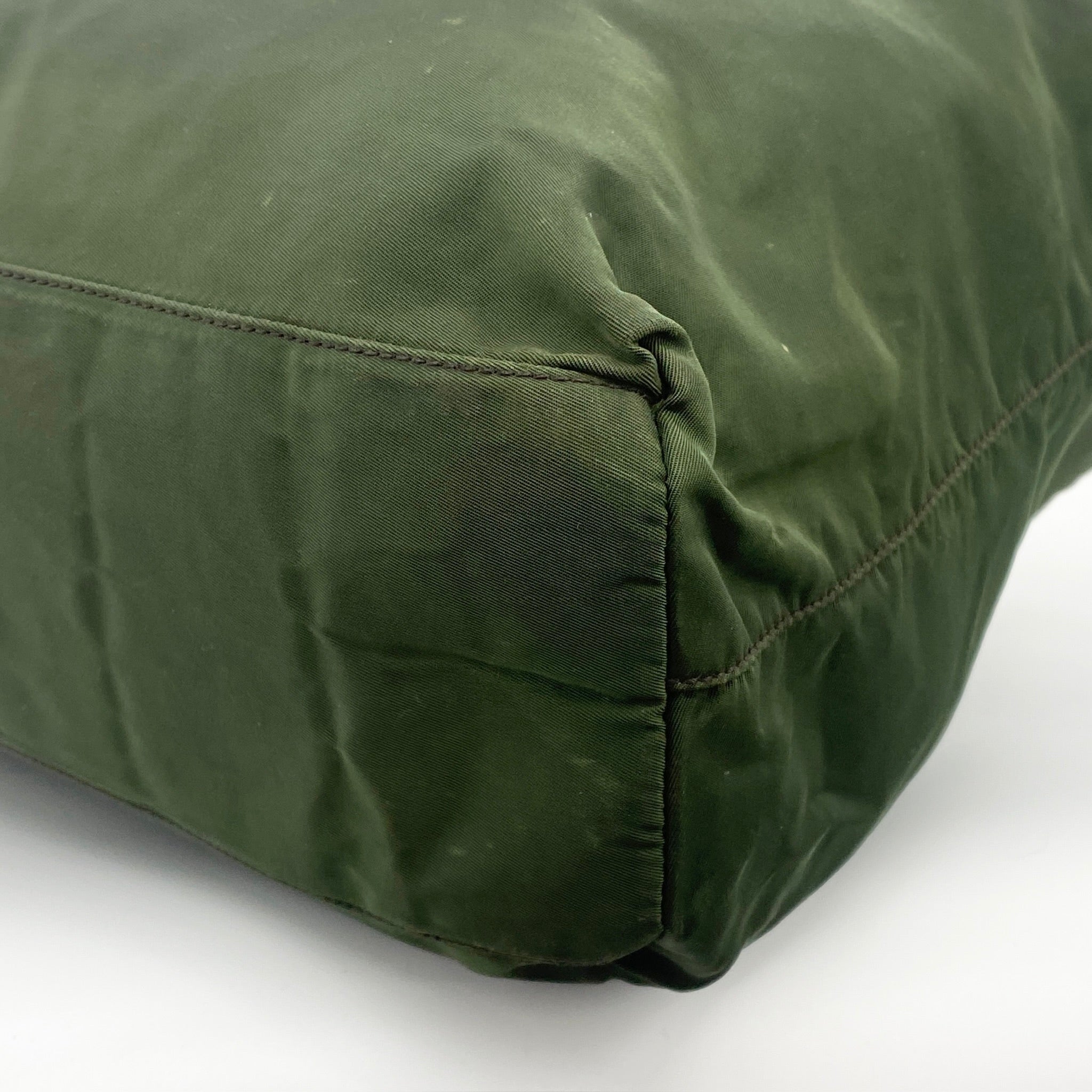 Nylon Tote Green