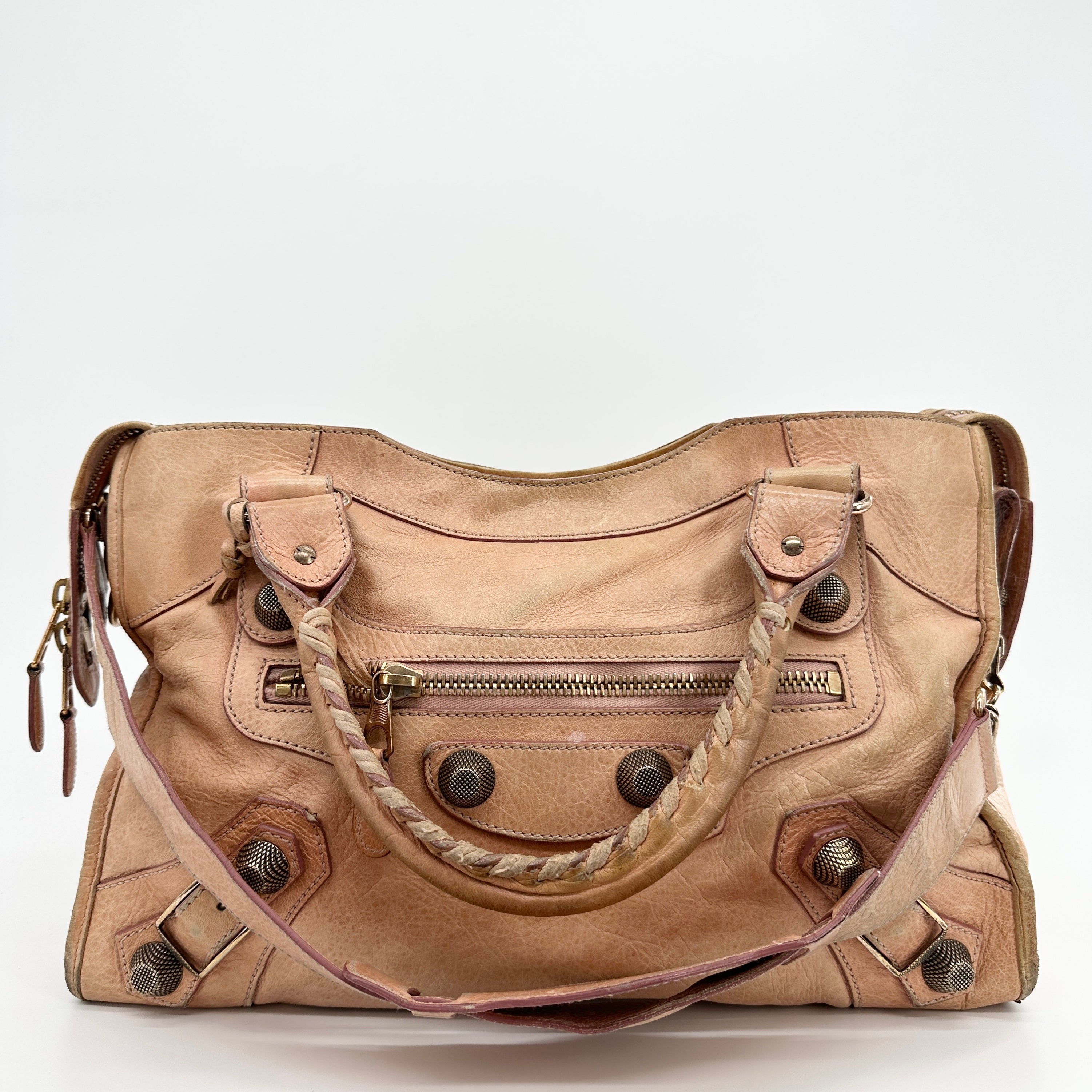 Giant City Bag Light Beige Pink