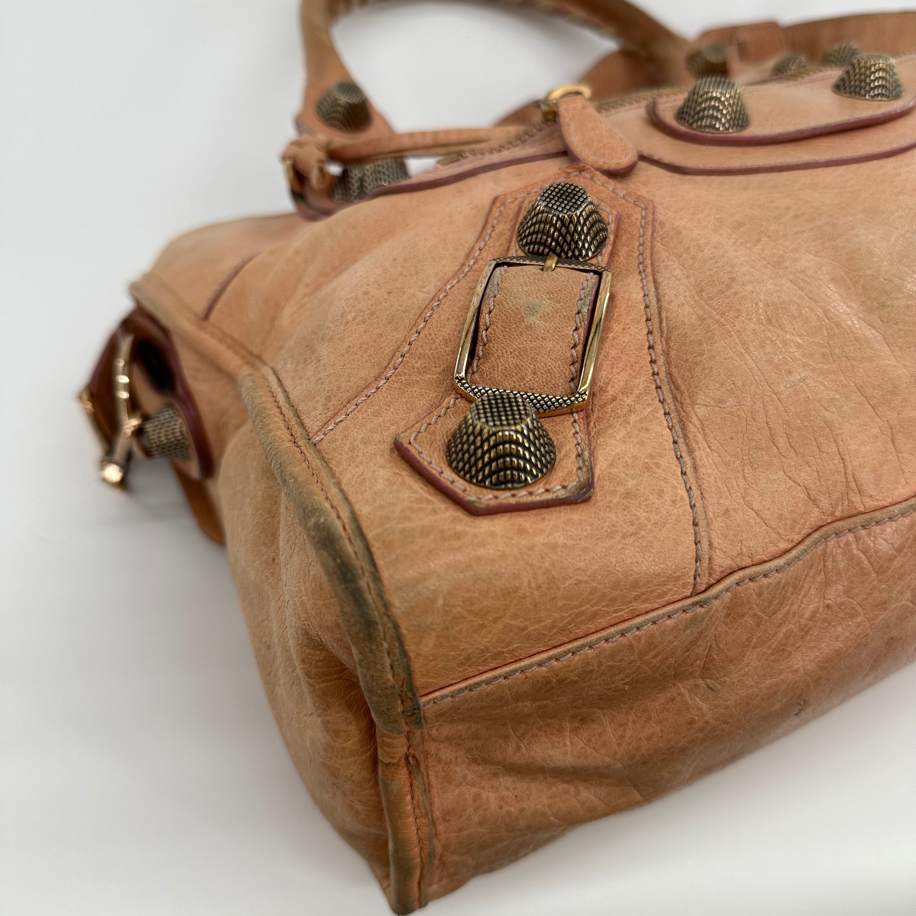 Giant City Bag Light Beige Pink