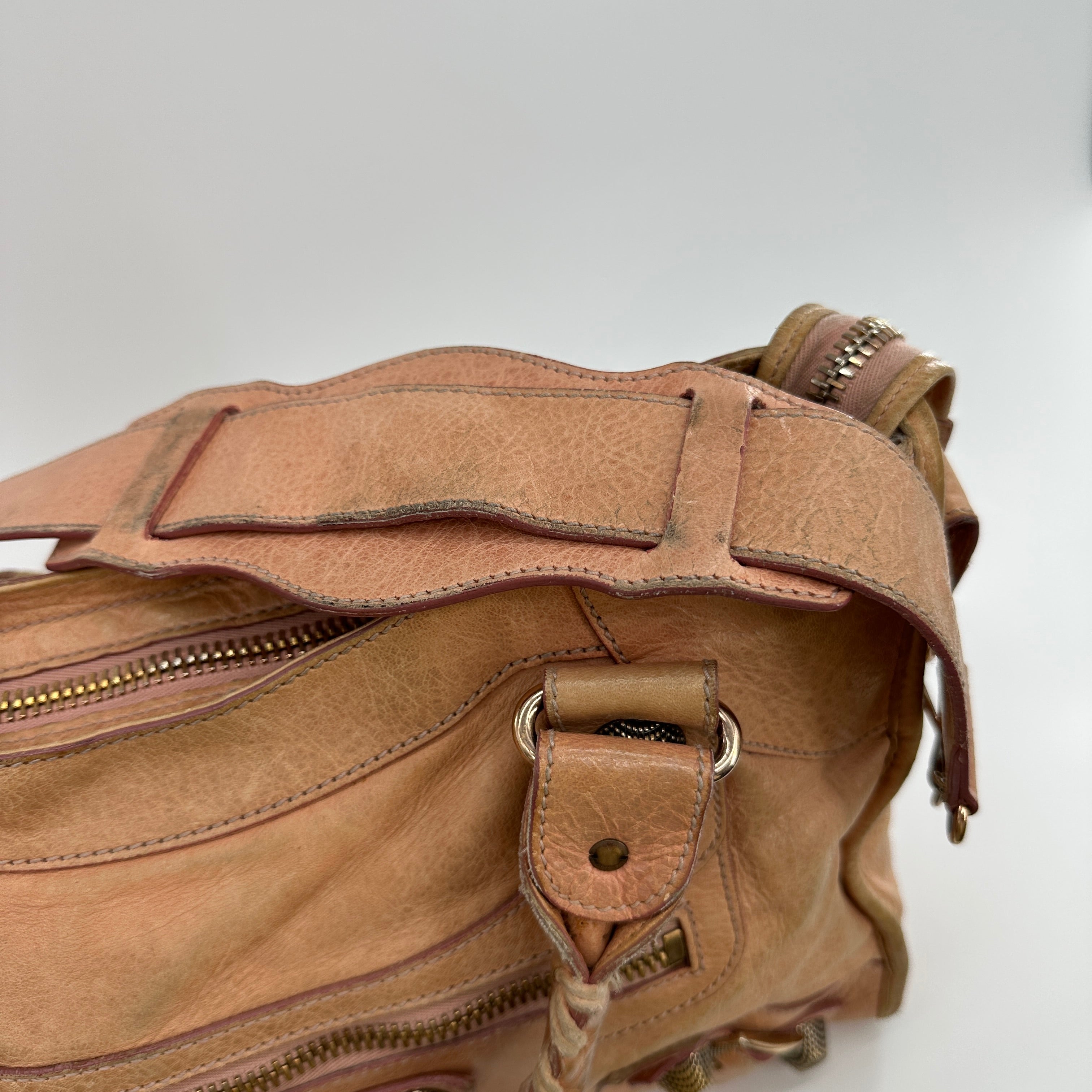Giant City Bag Light Beige Pink