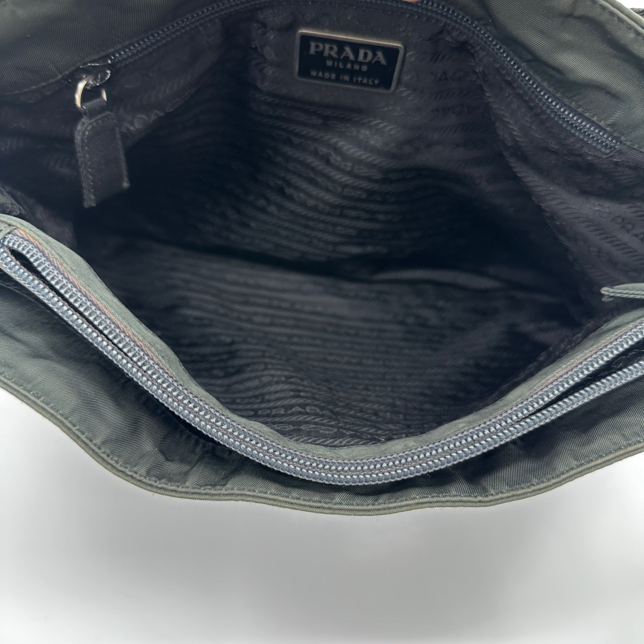 Nylon Small Tote Green - Vintage Luxuries