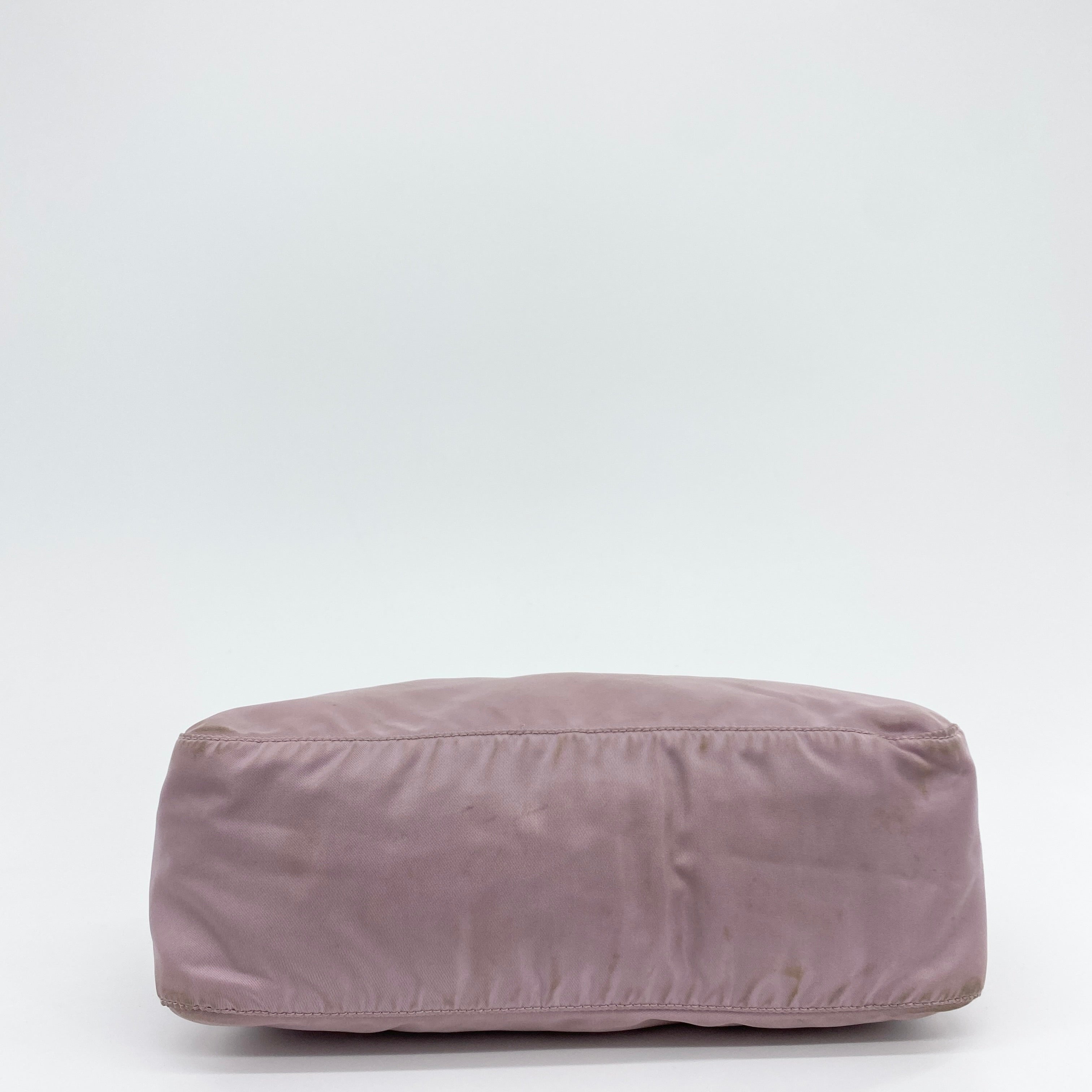 Nylon Messenger Crossbody Light Pink - Vintage Luxuries