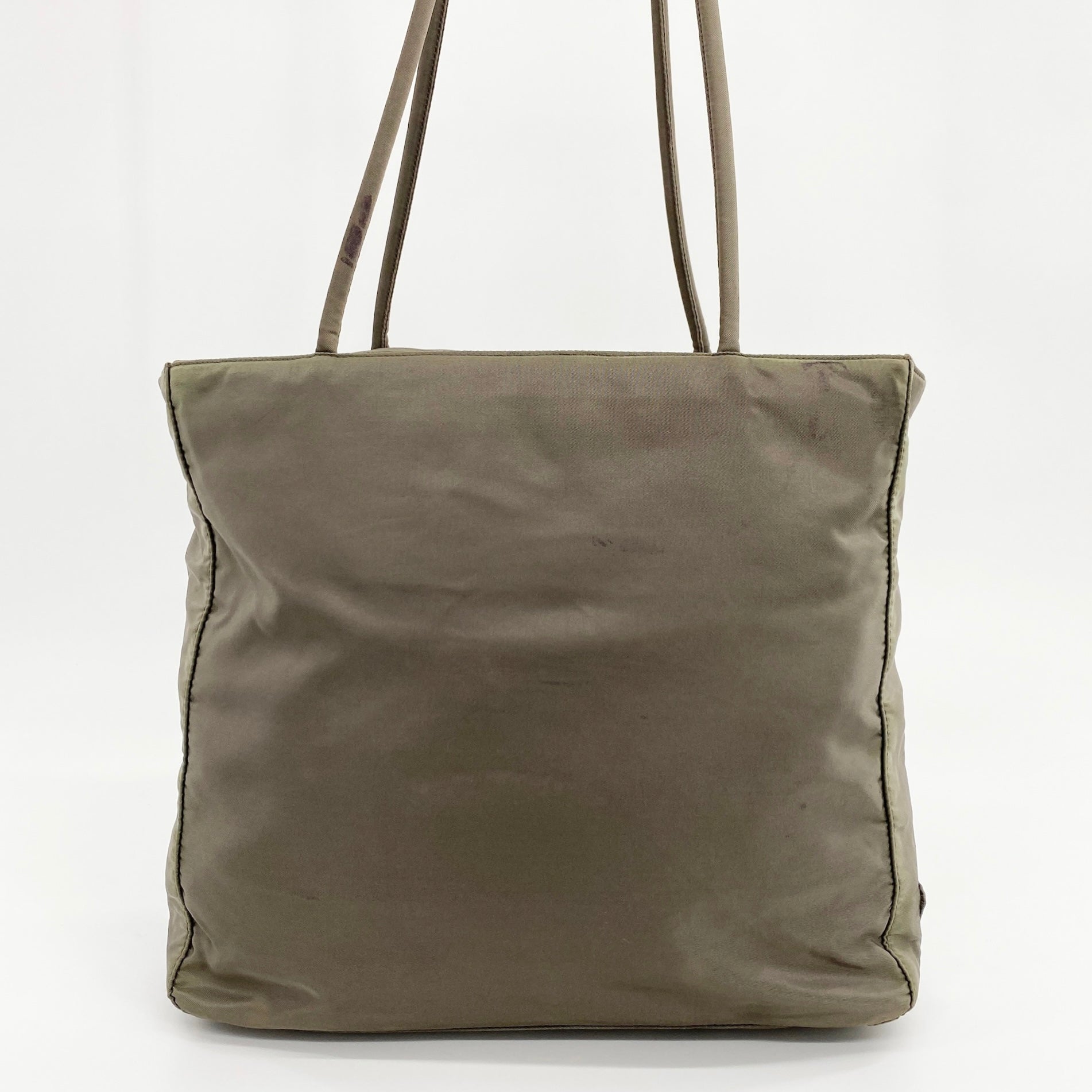 Nylon Small Tote Grey - Vintage Luxuries
