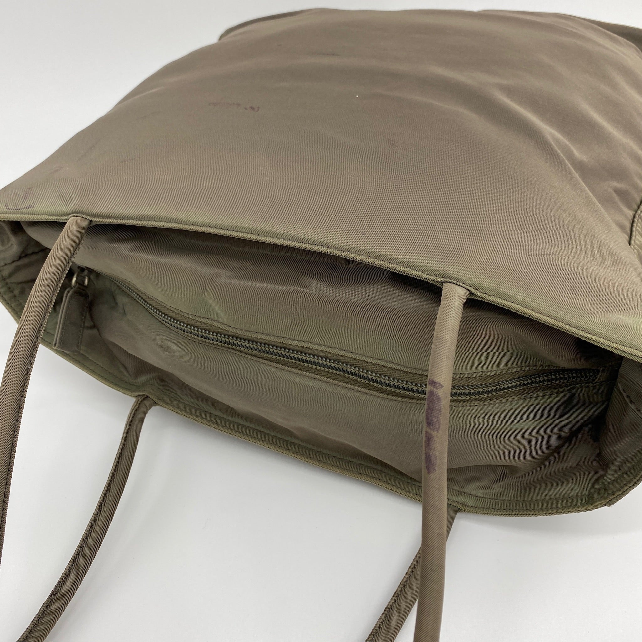 Nylon Small Tote Grey - Vintage Luxuries