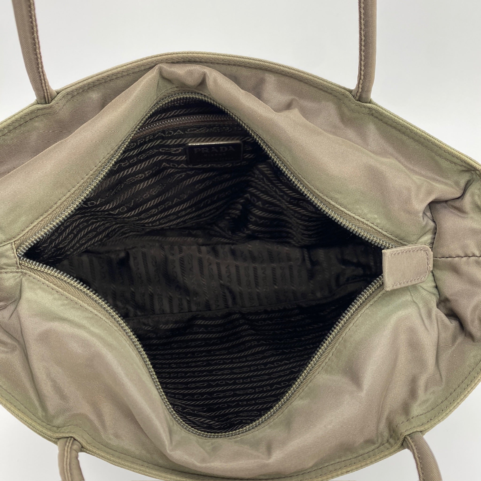 Nylon Small Tote Grey - Vintage Luxuries