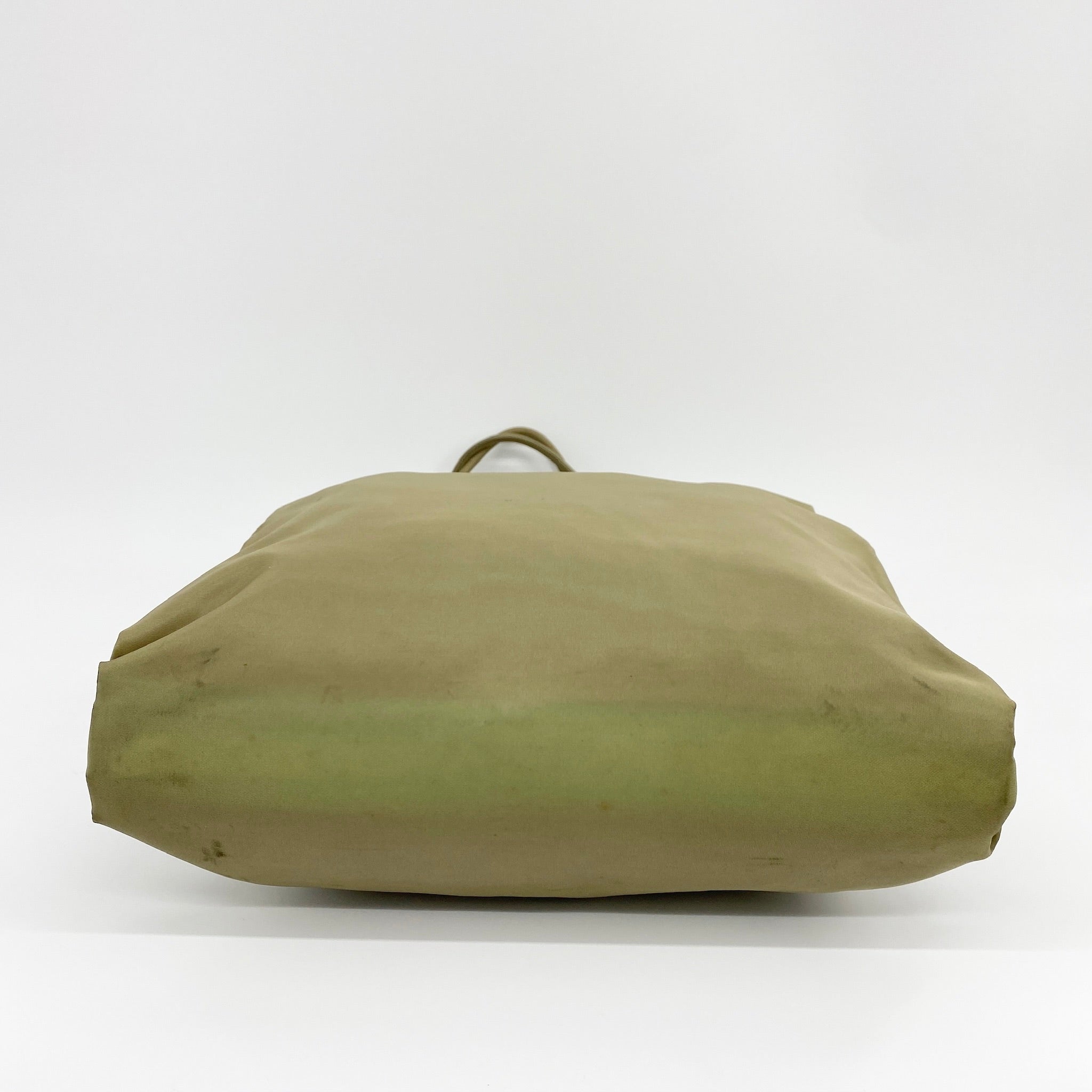 Nylon Tote Beige