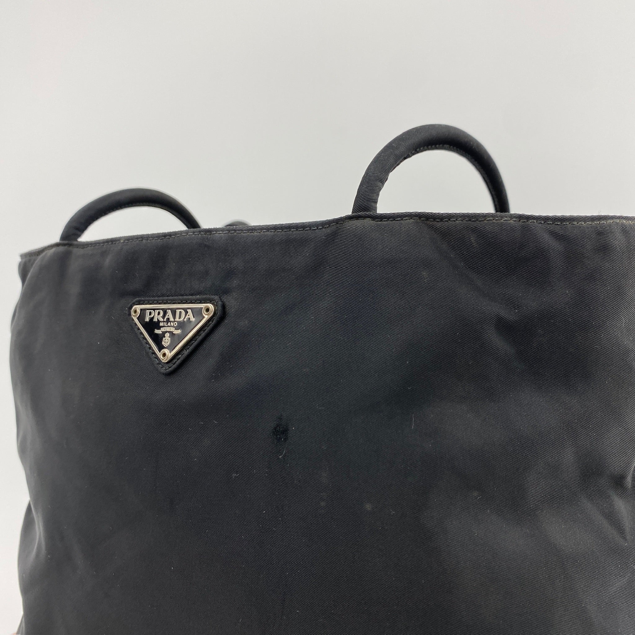 Nylon Tote Black