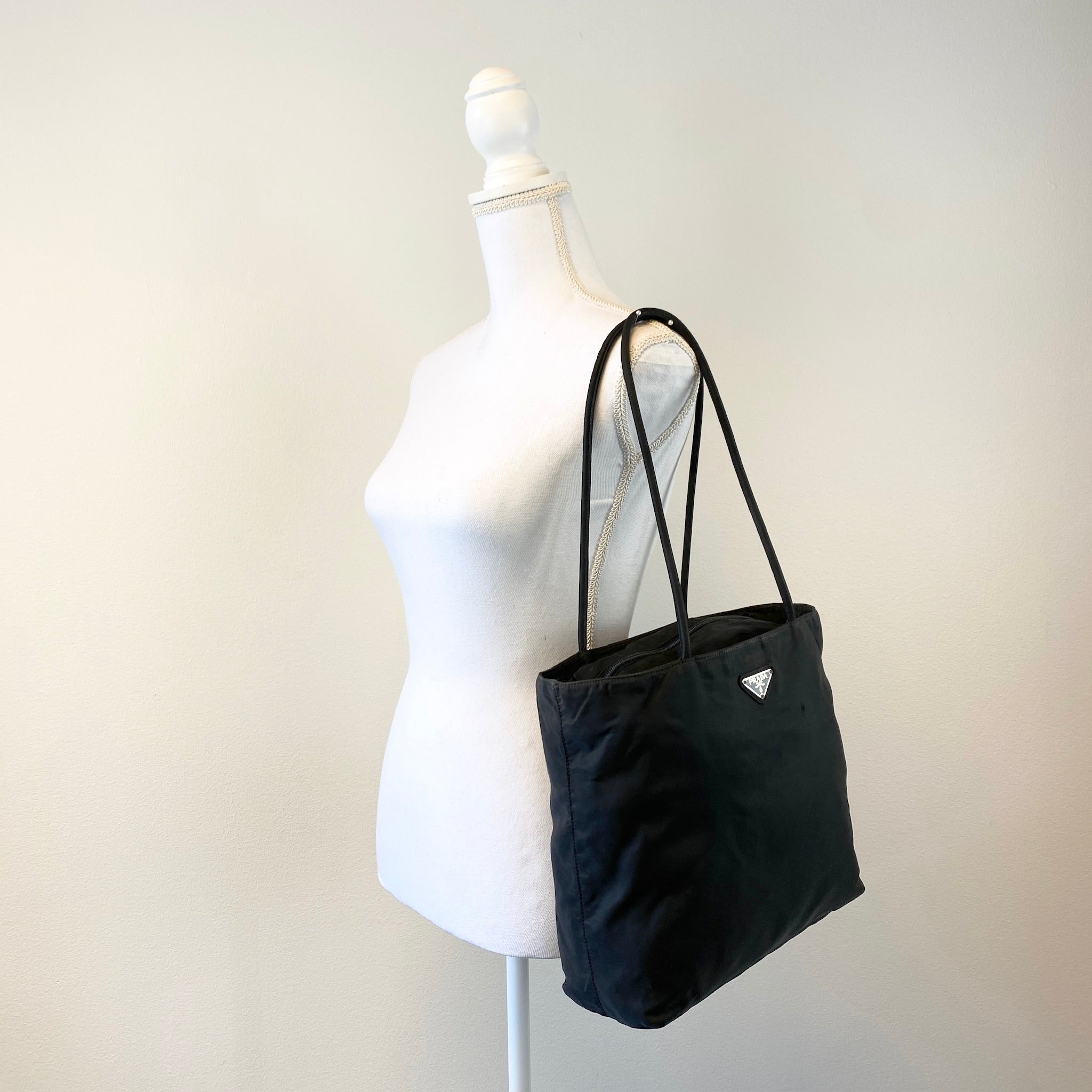 Nylon Tote Black