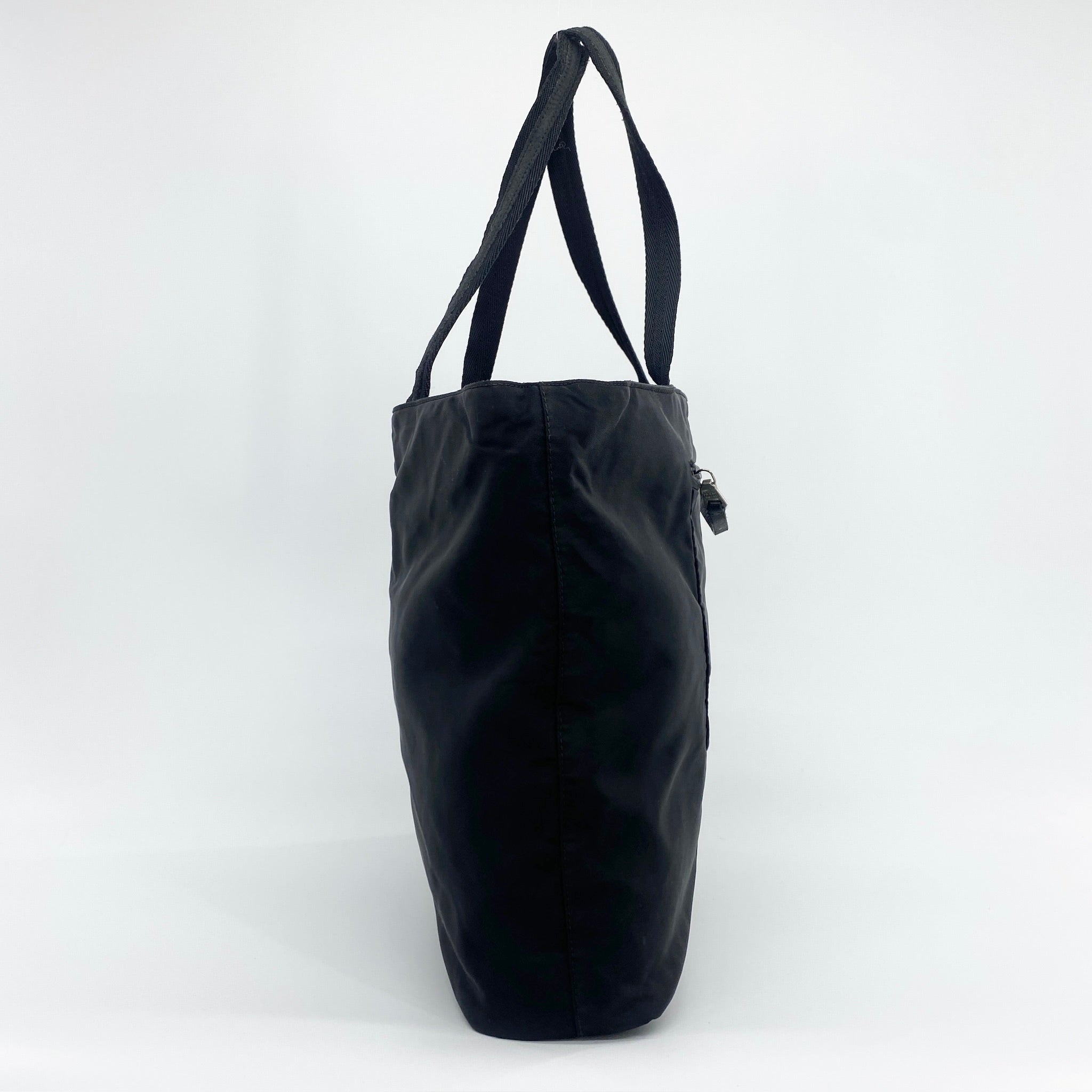 Nylon Tote Black - Vintage Luxuries