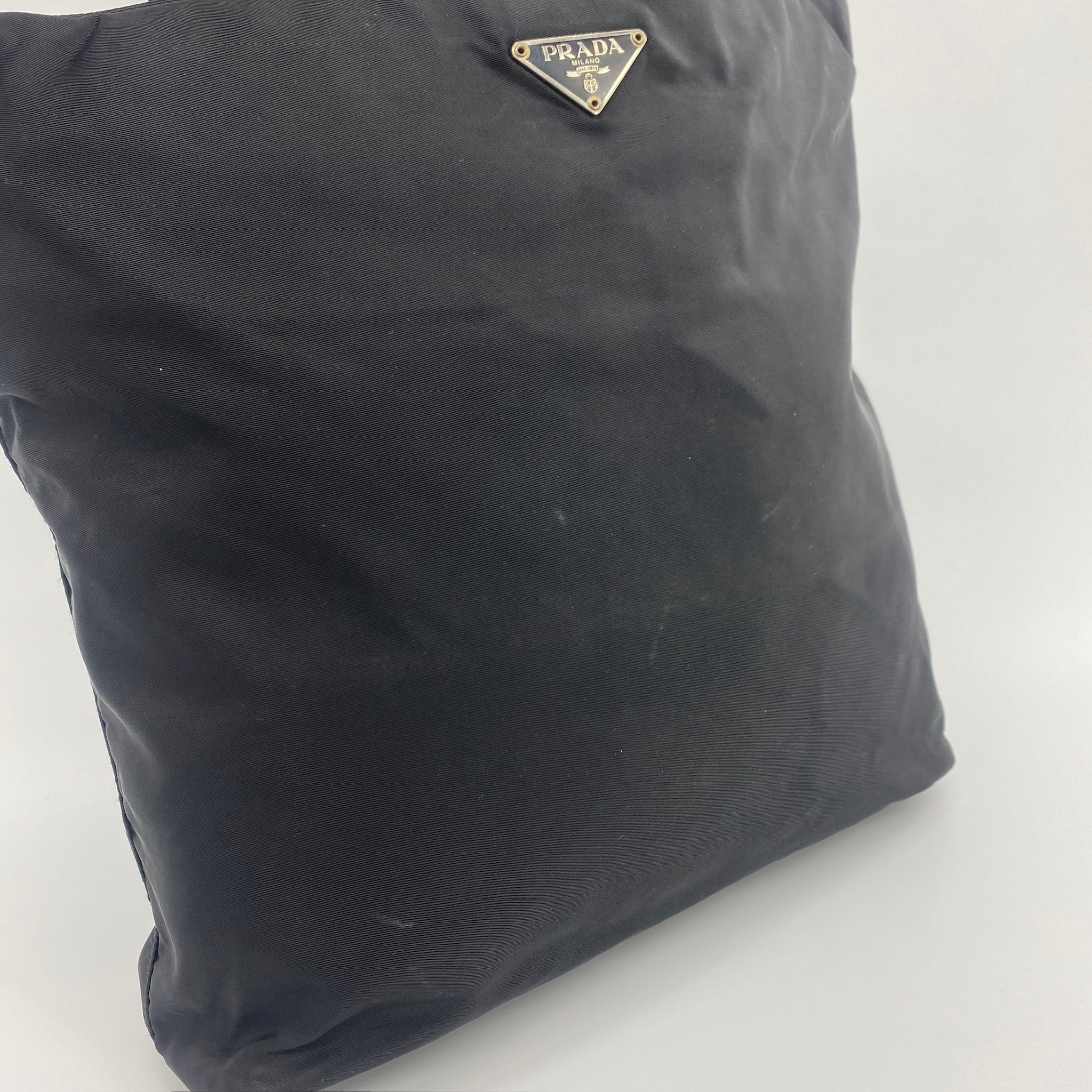 Nylon Tote Black - Vintage Luxuries