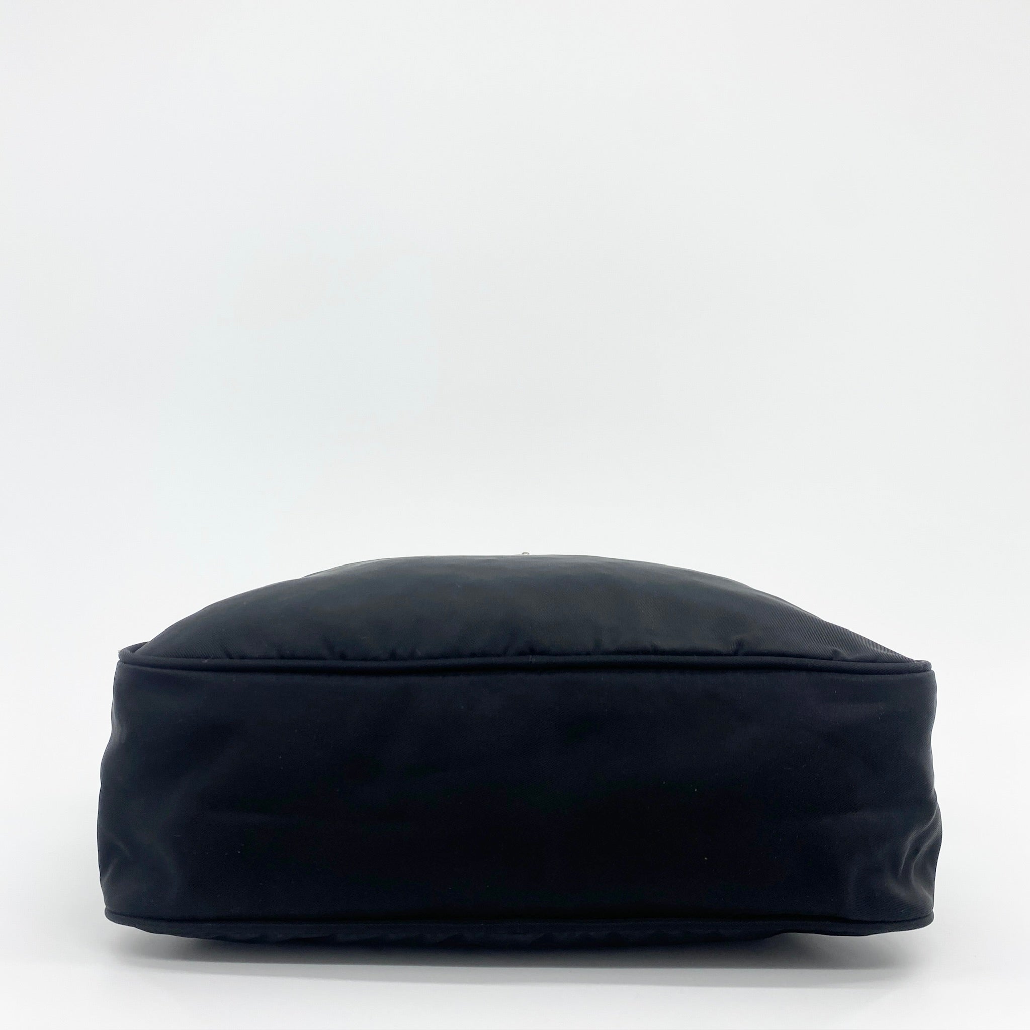 Nylon Camera Crossbody Black