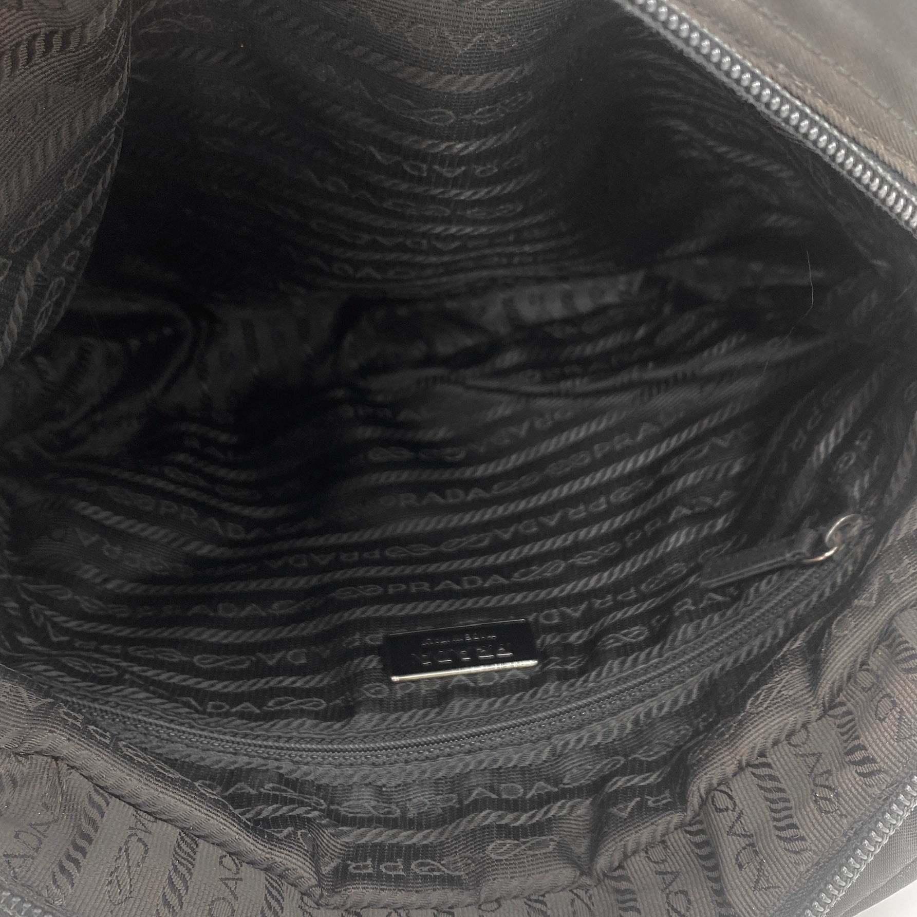 Nylon Camera Crossbody Black