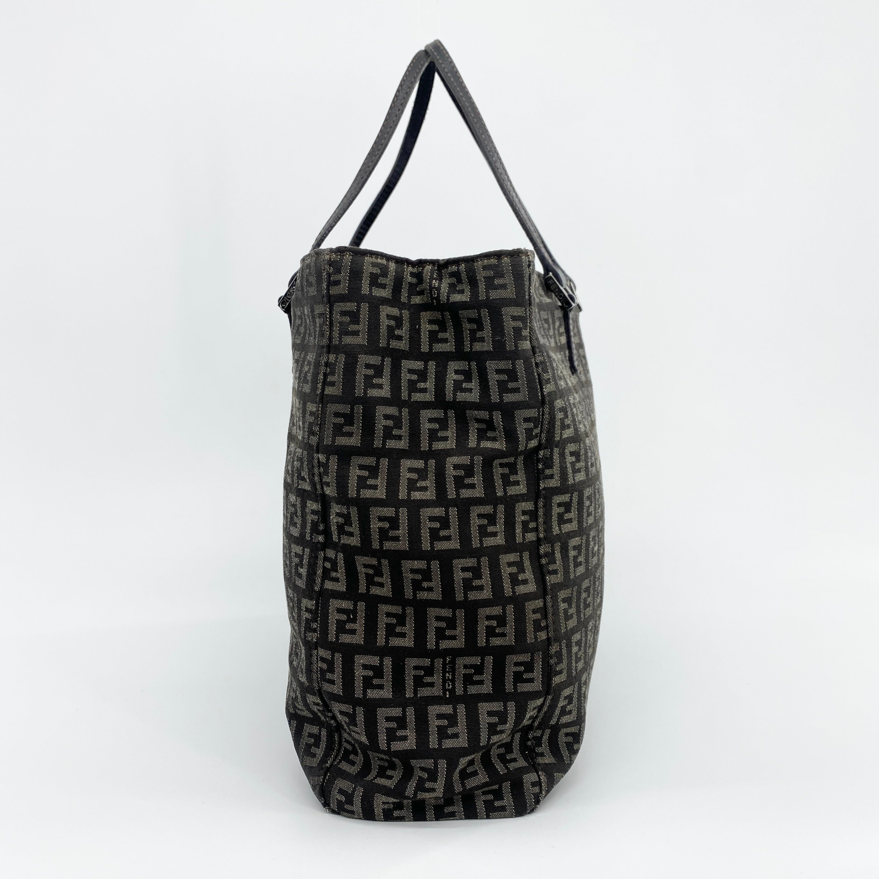 Monogram Handbag Tote Brown - Vintage Luxuries