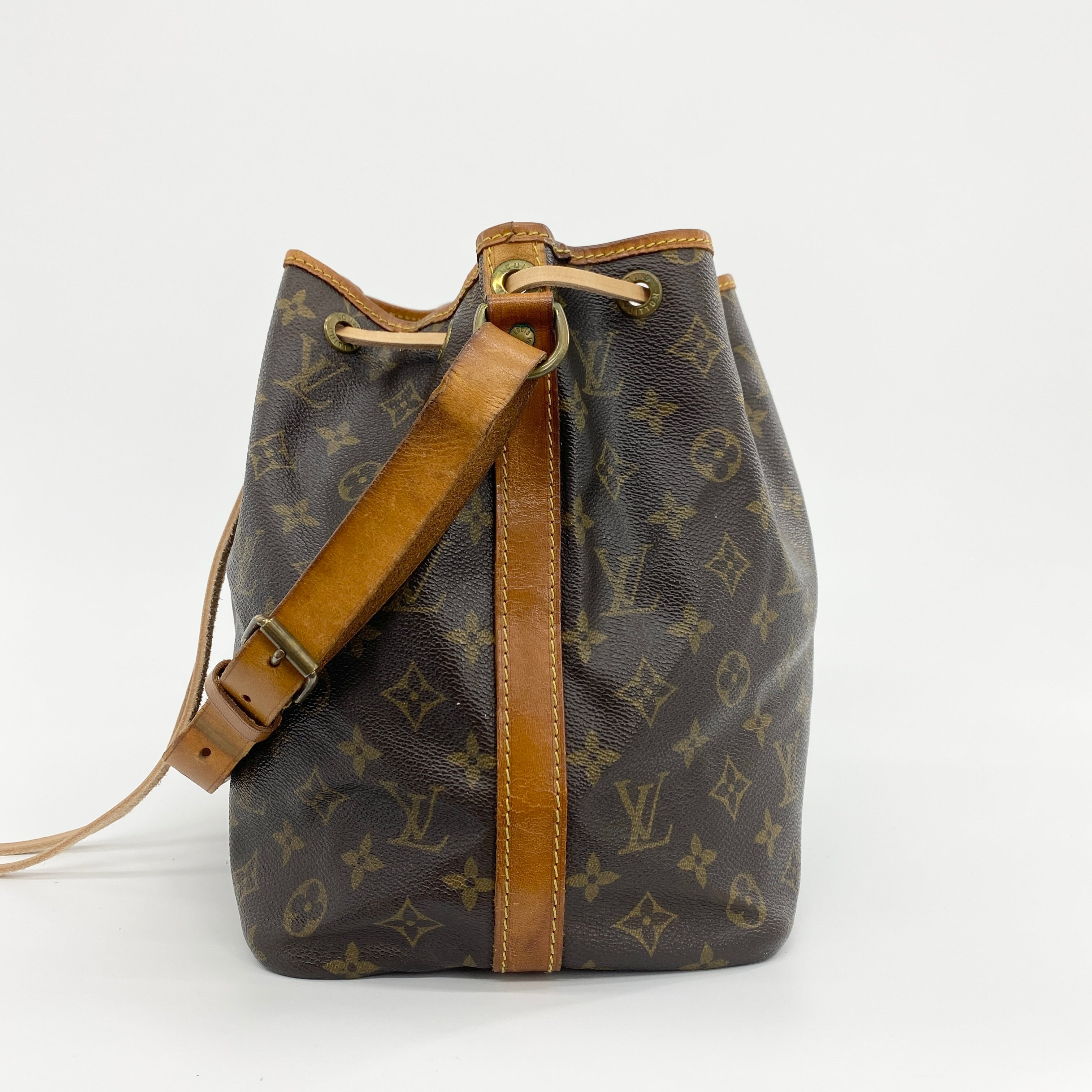 Petit Noe Monogram Canvas Bag