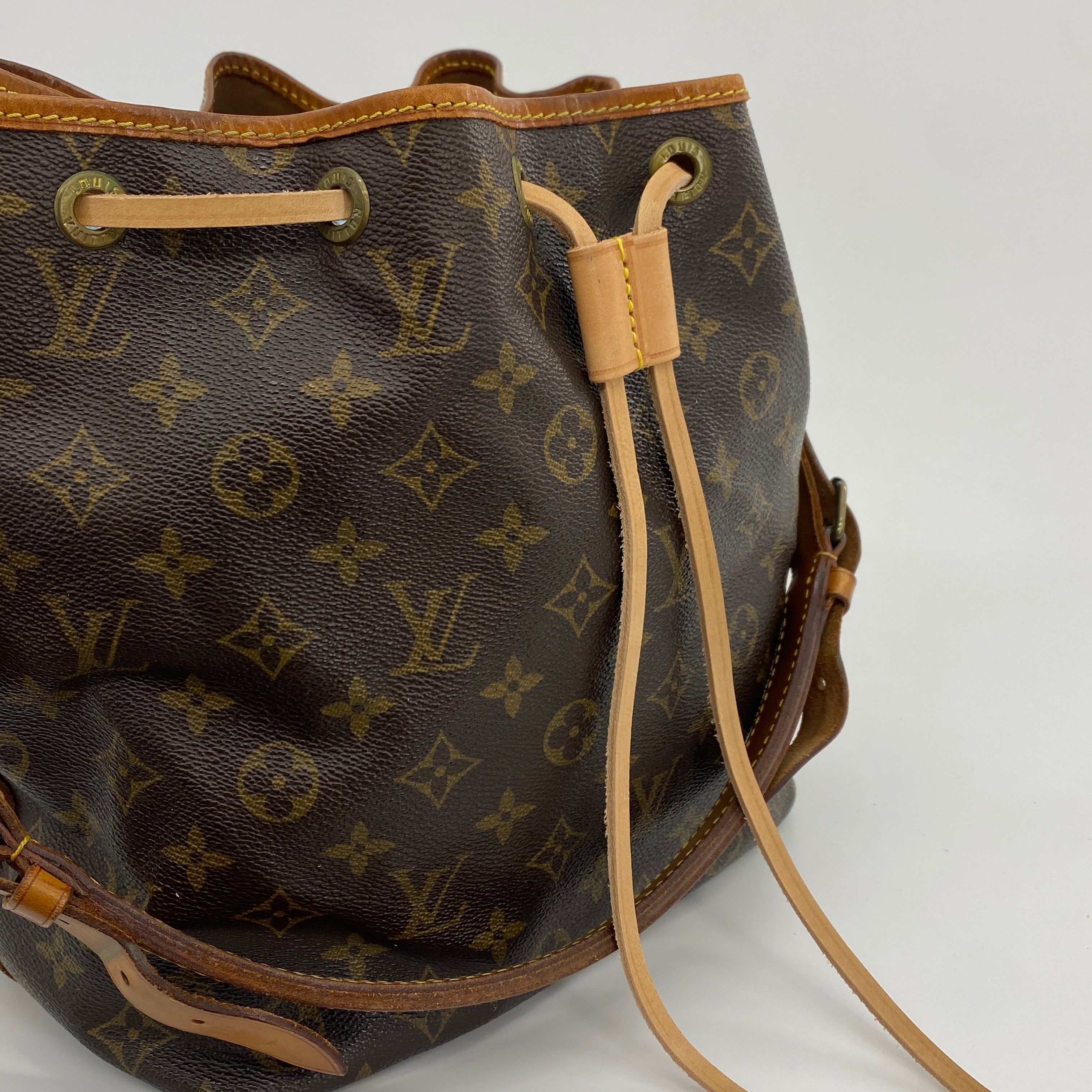 Petit Noe Monogram Canvas Bag