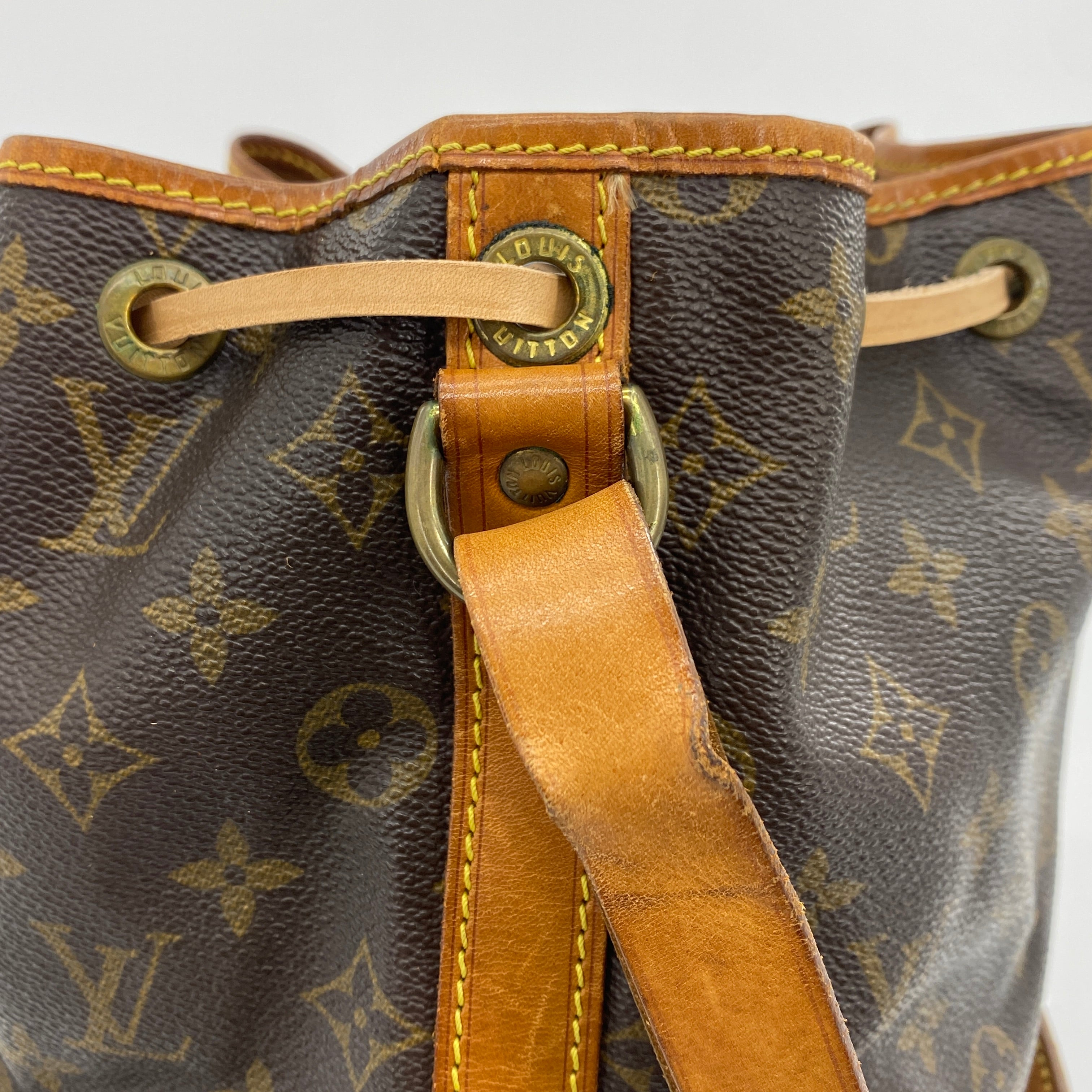 Petit Noe Monogram Canvas Bag