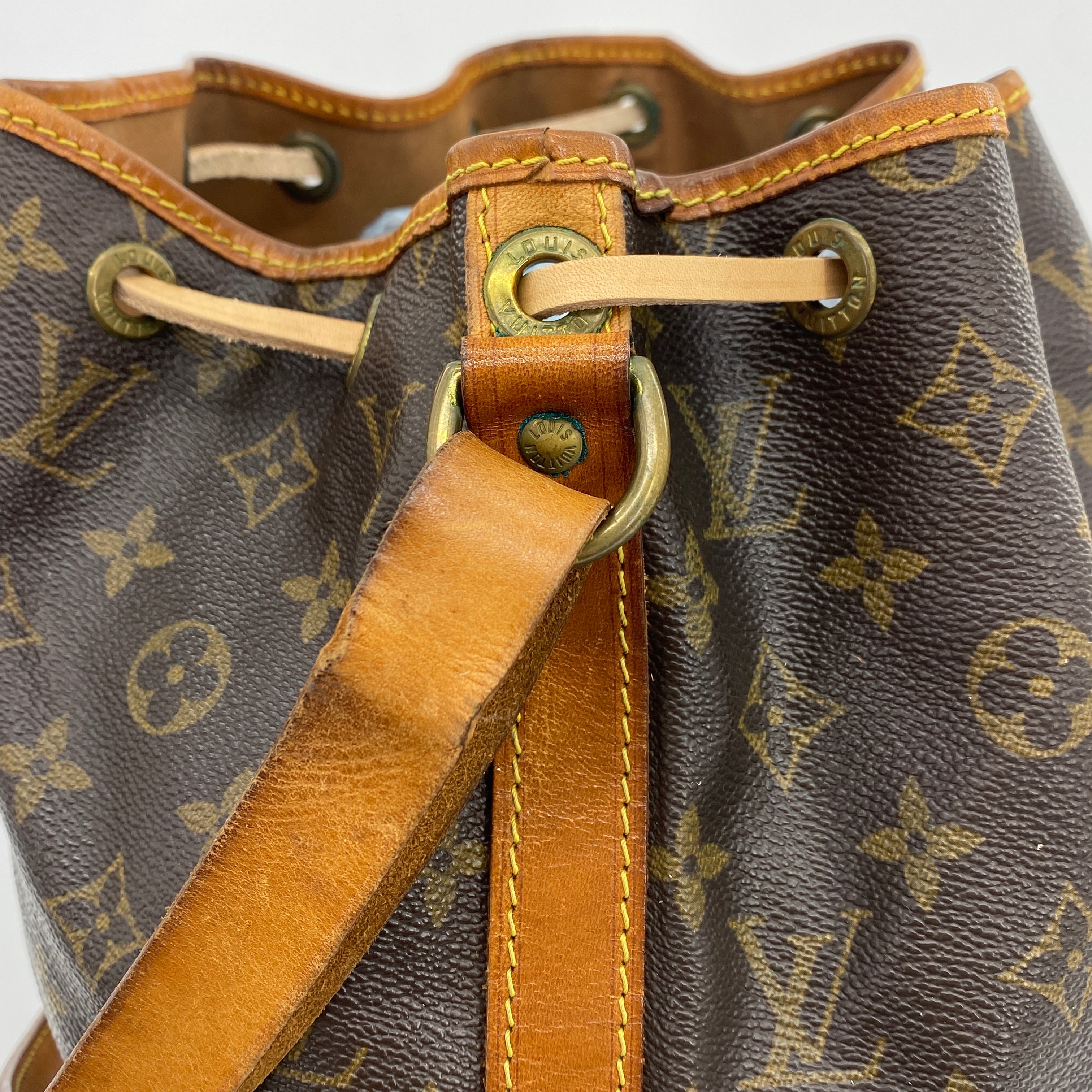Petit Noe Monogram Canvas Bag