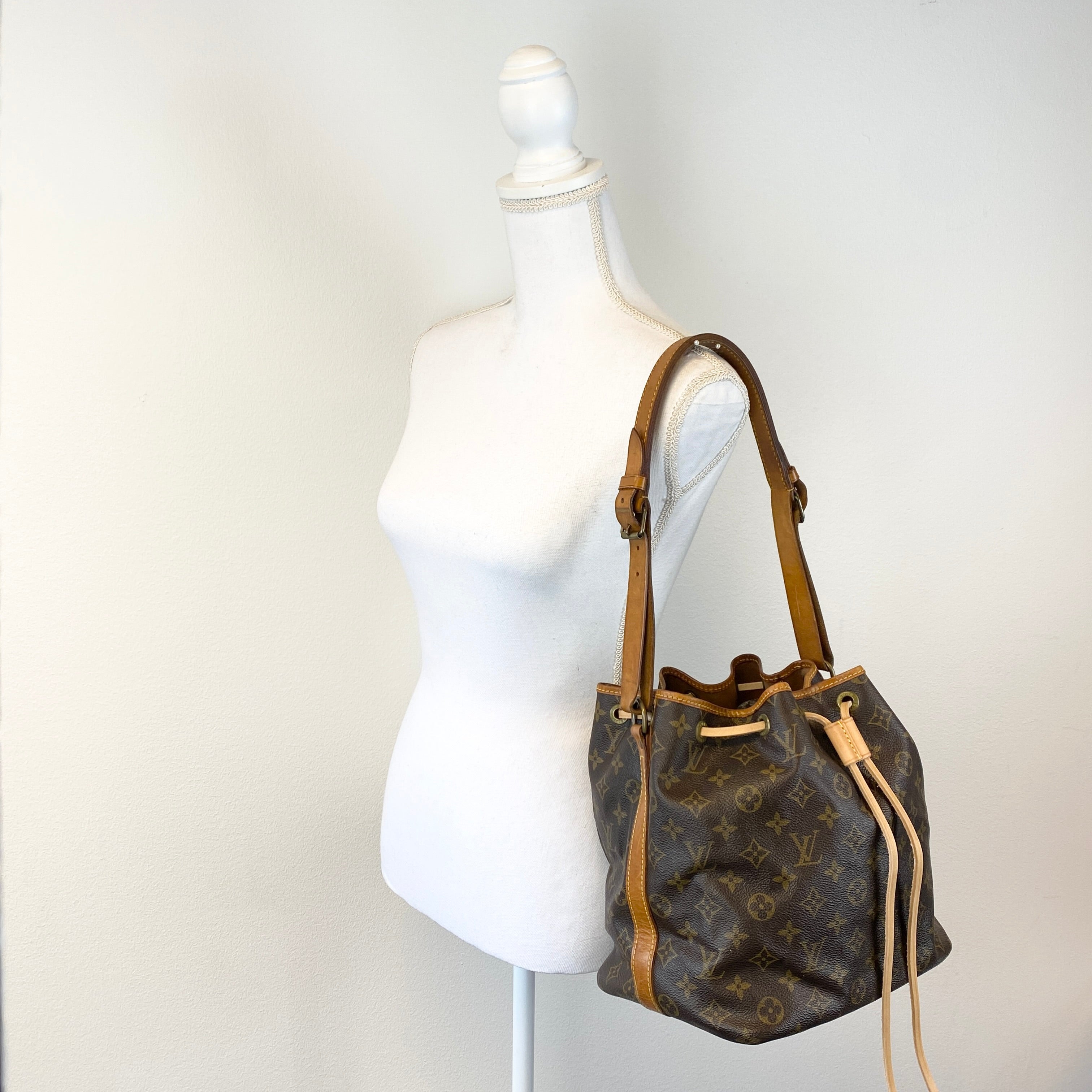 Petit Noe Monogram Canvas Bag
