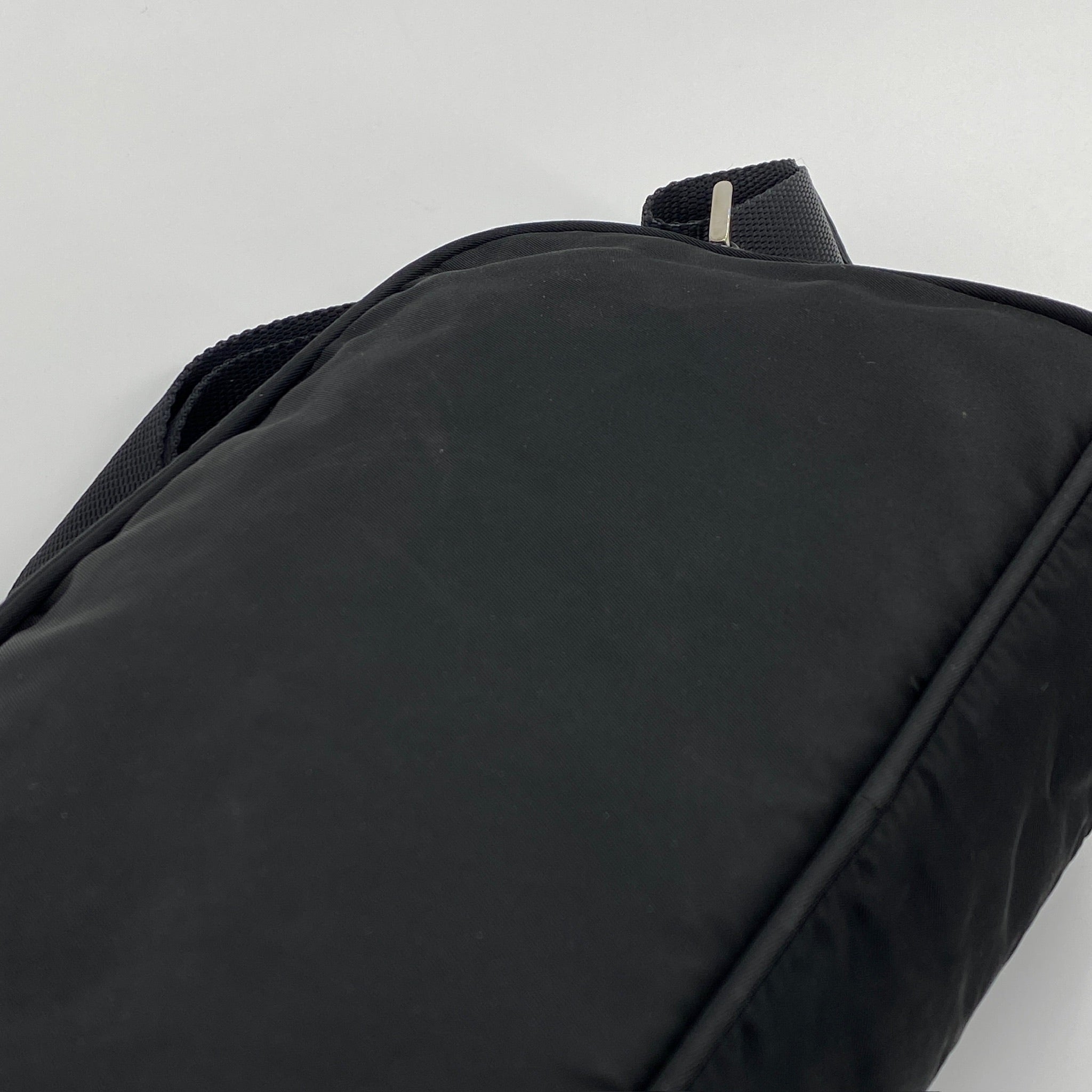 Nylon Camera Crossbody Small Black
