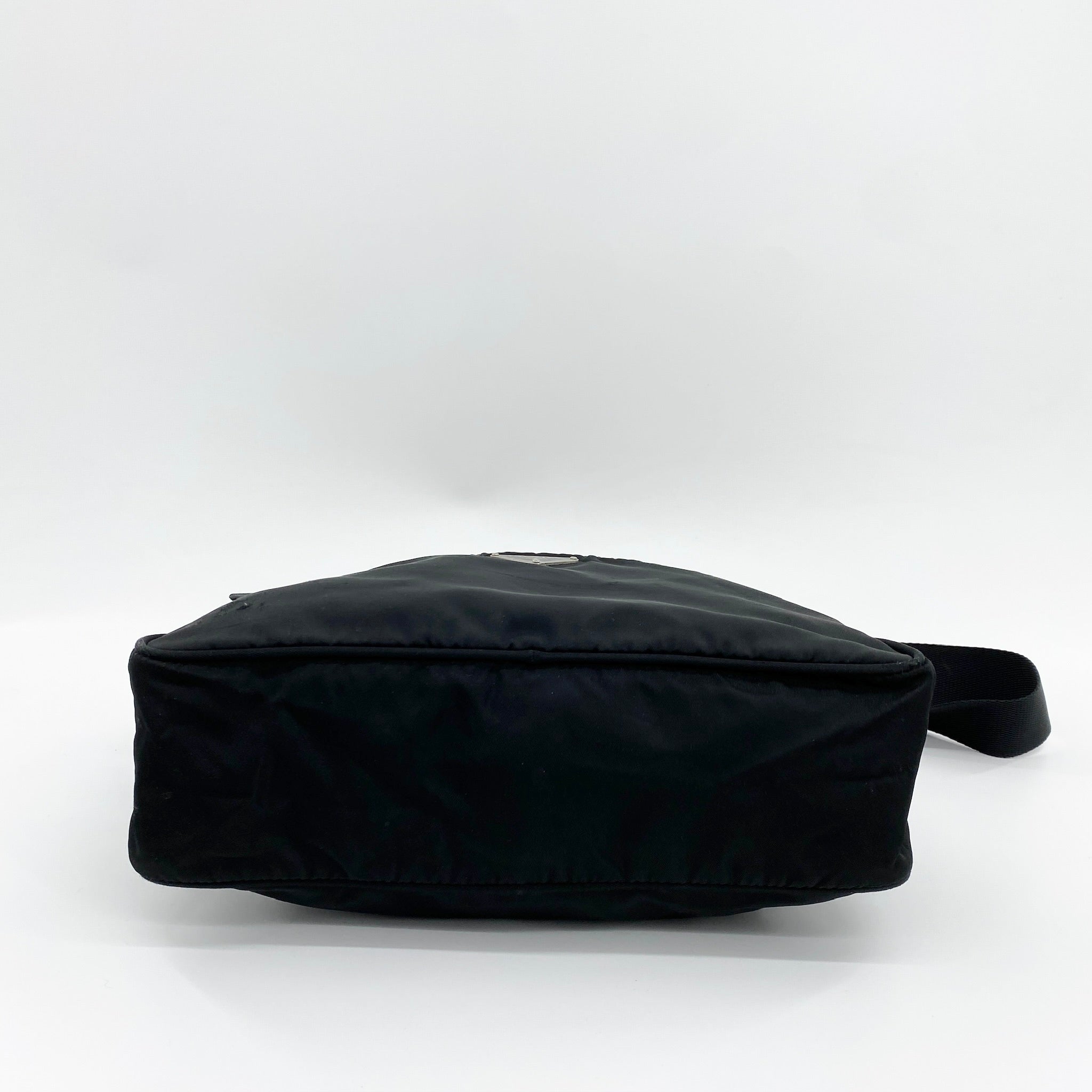 Nylon Camera Crossbody Black