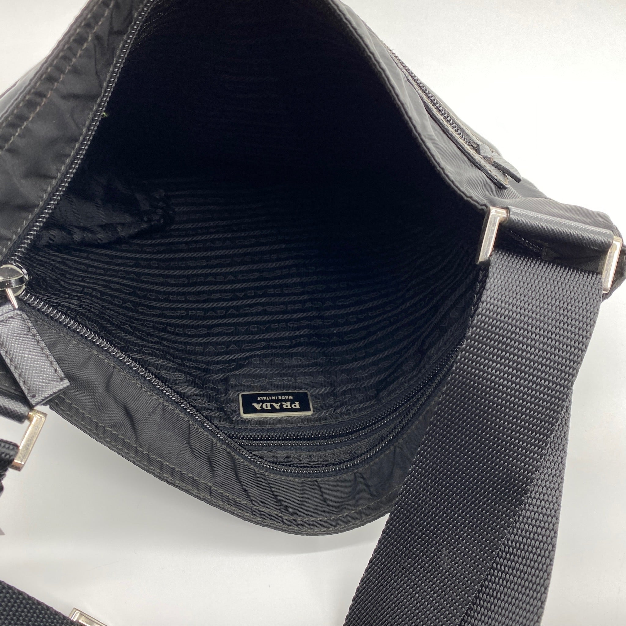 Nylon Crossbody Black