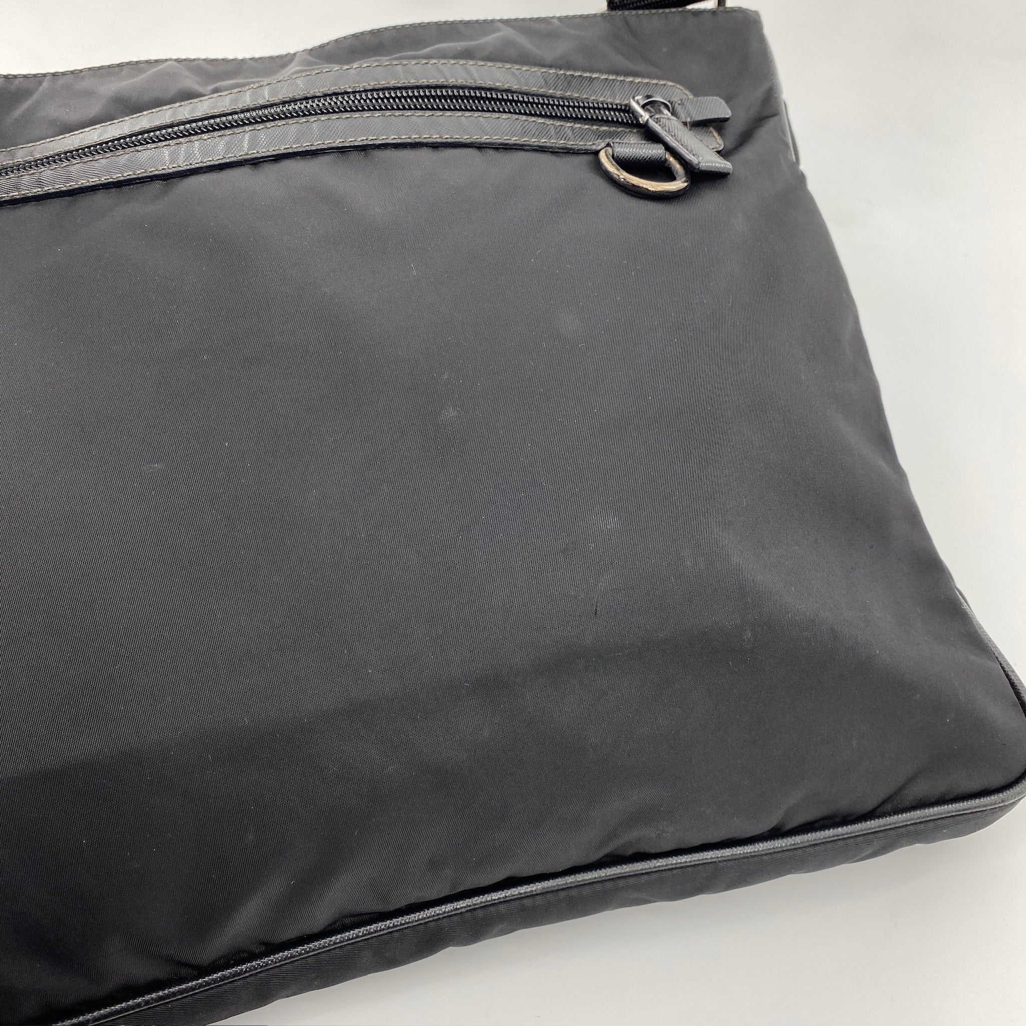 Nylon Crossbody Black