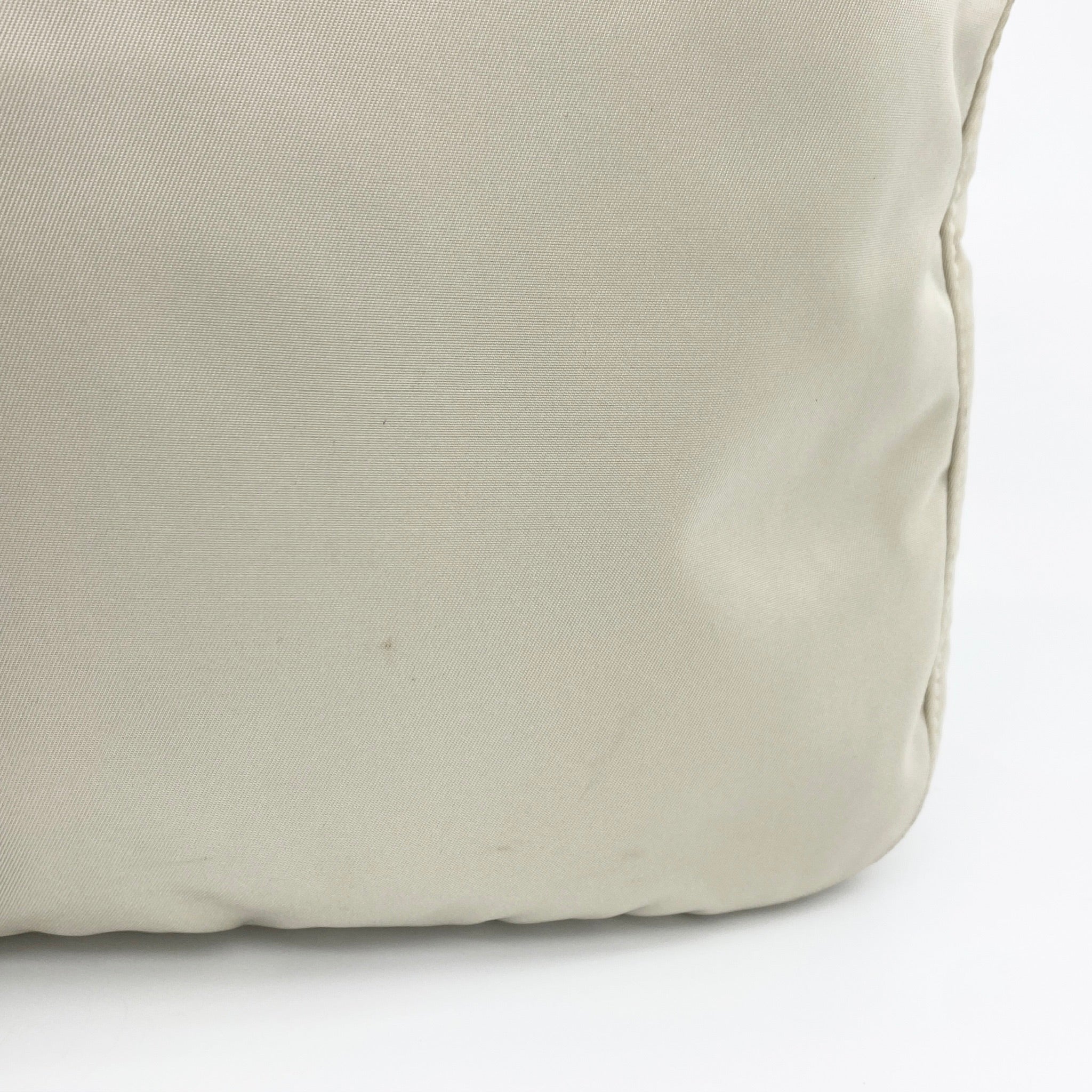 Nylon Messenger Crossbody Off White - Vintage Luxuries