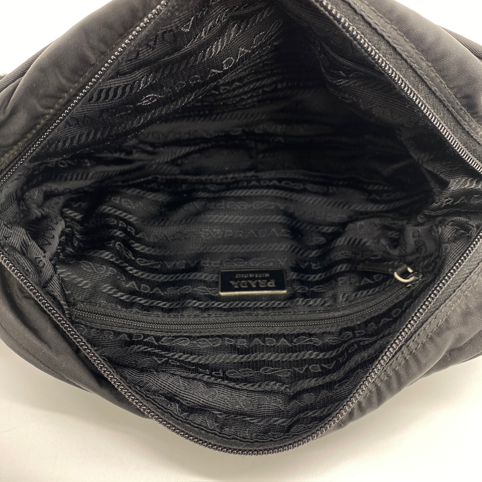 Nylon Camera Crossbody Small Black - Vintage Luxuries