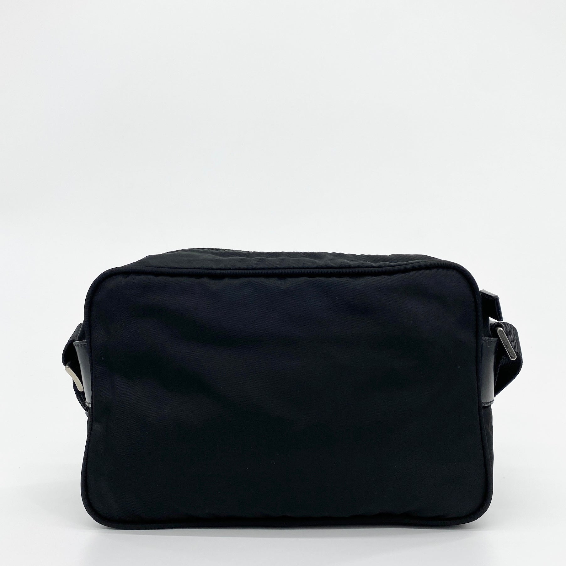 Nylon Camera Crossbody Small Black - Vintage Luxuries