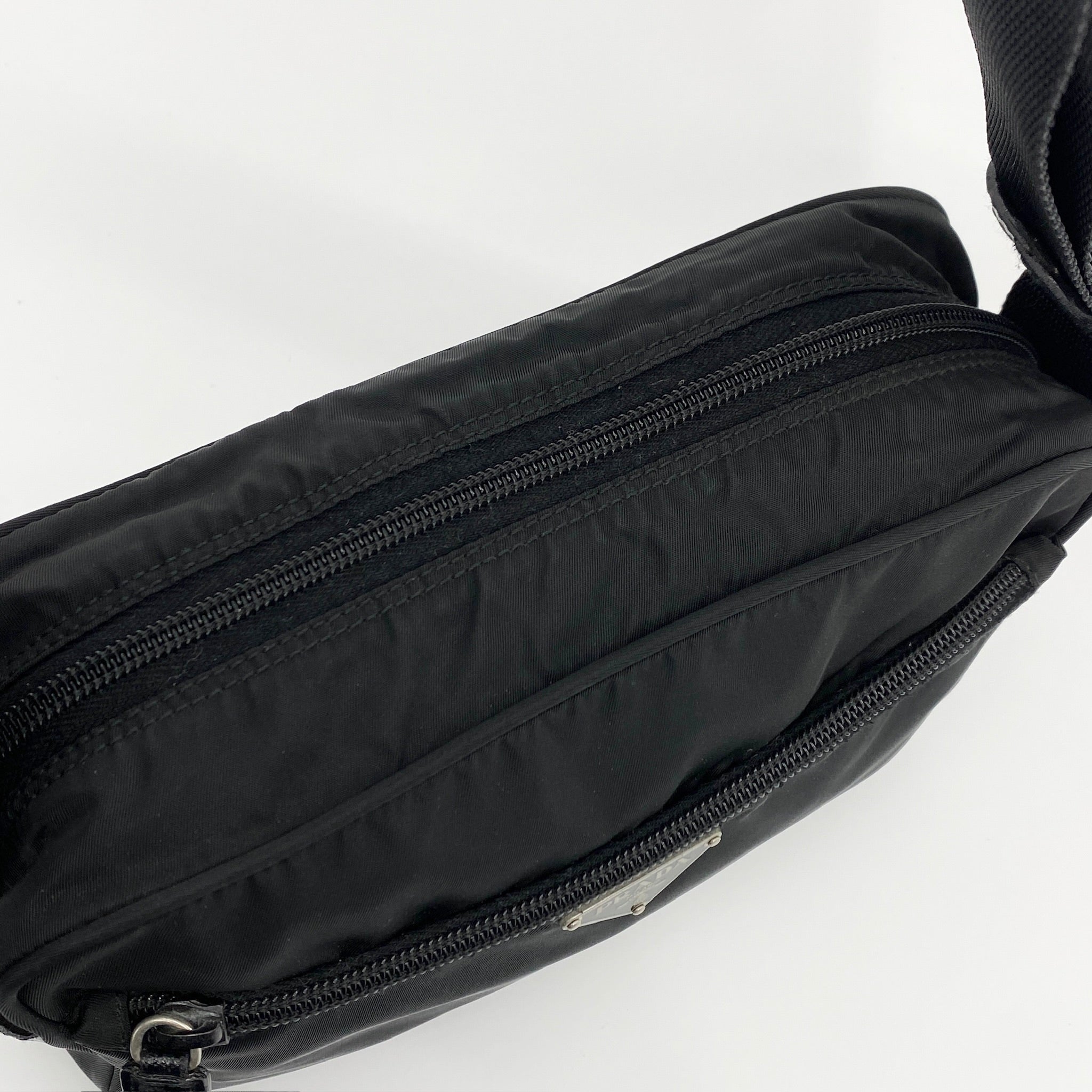 Nylon Camera Crossbody Small Black - Vintage Luxuries