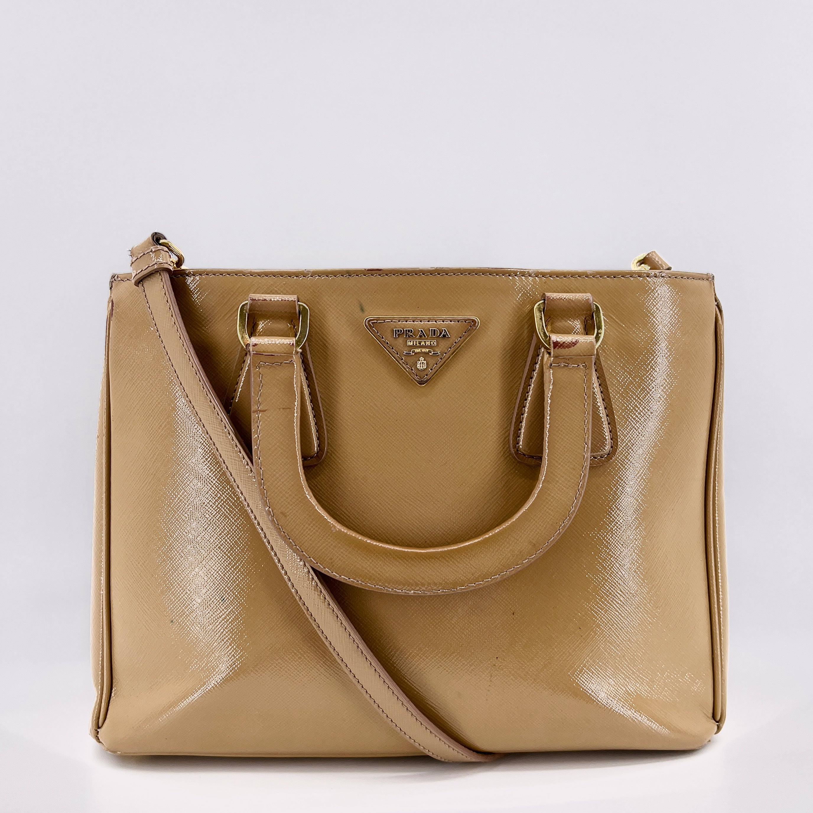 Saffiano Galleria Yellow - Vintage Luxuries