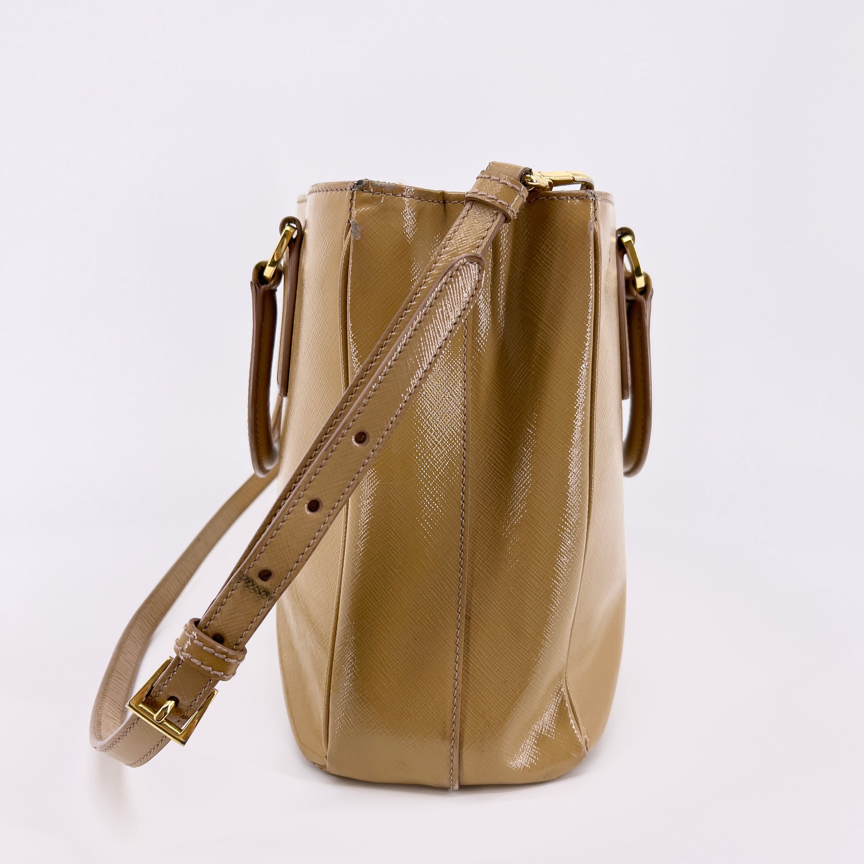 Saffiano Galleria Yellow - Vintage Luxuries