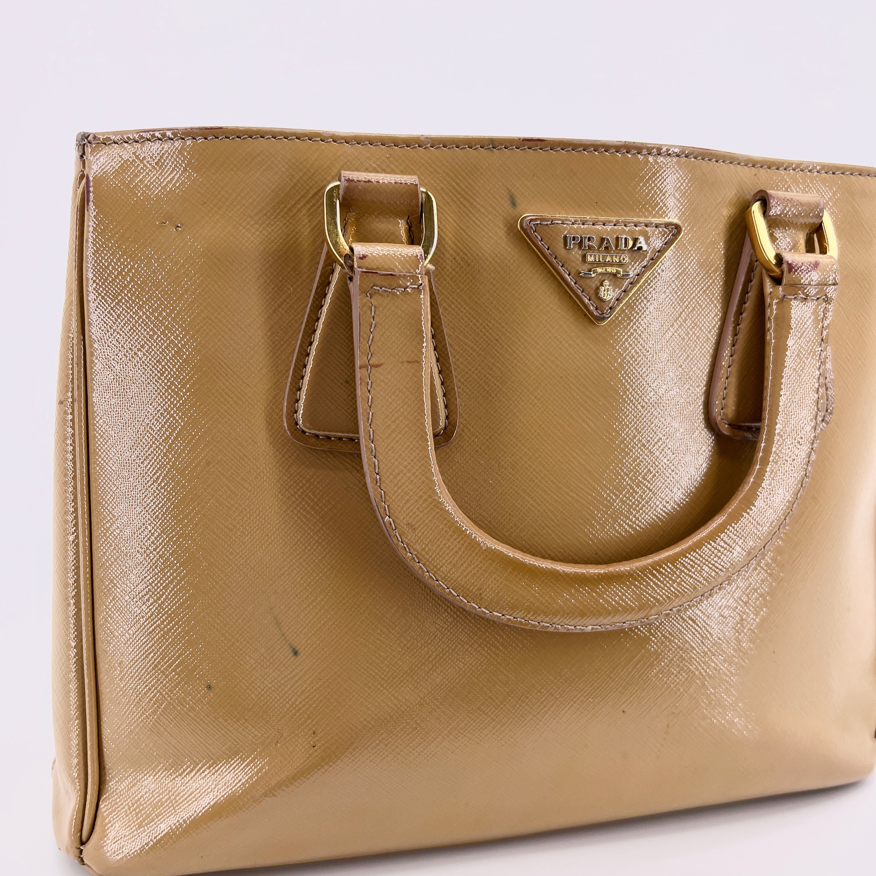 Saffiano Galleria Yellow - Vintage Luxuries