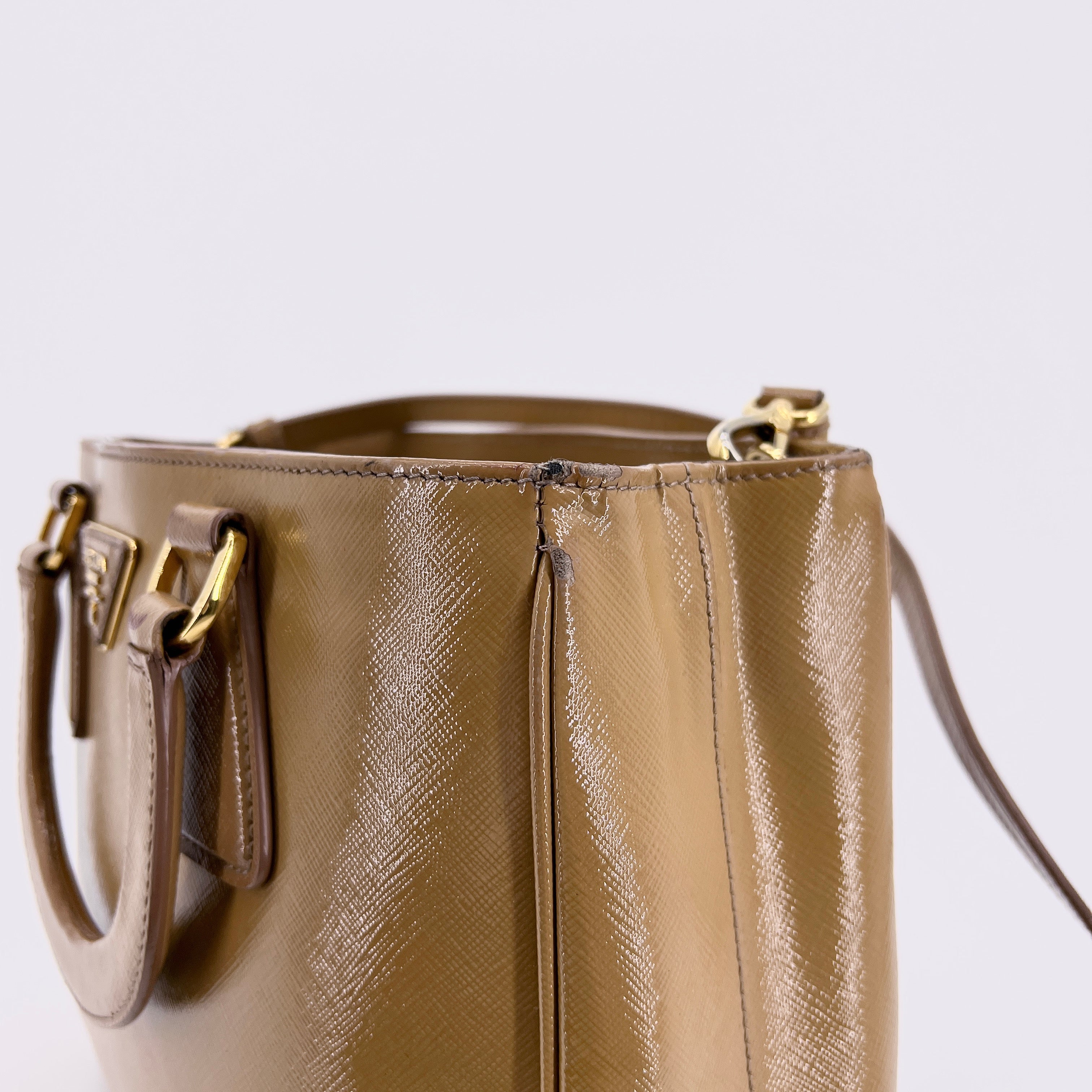 Saffiano Galleria Yellow - Vintage Luxuries