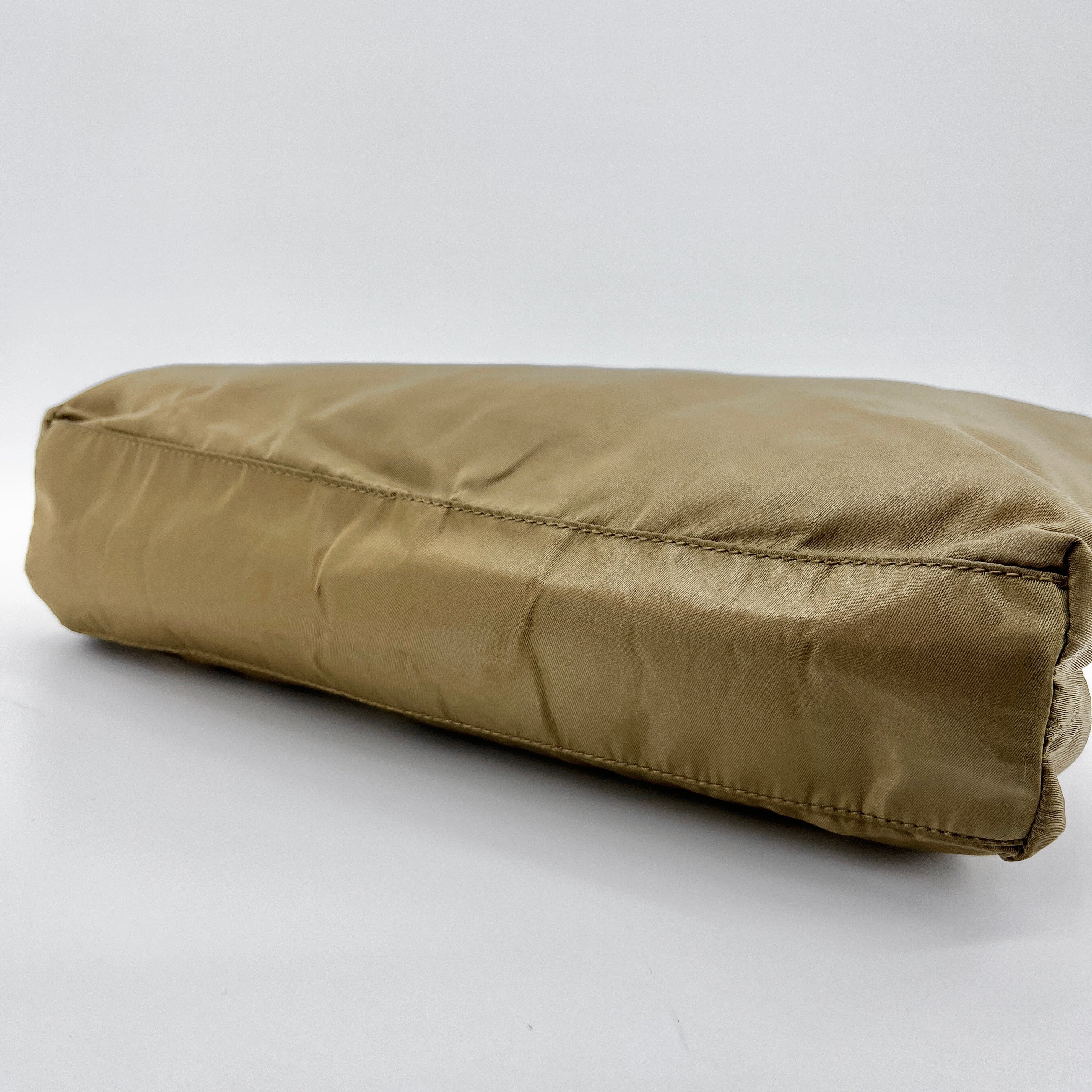 Nylon Tote Small Beige - Vintage Luxuries